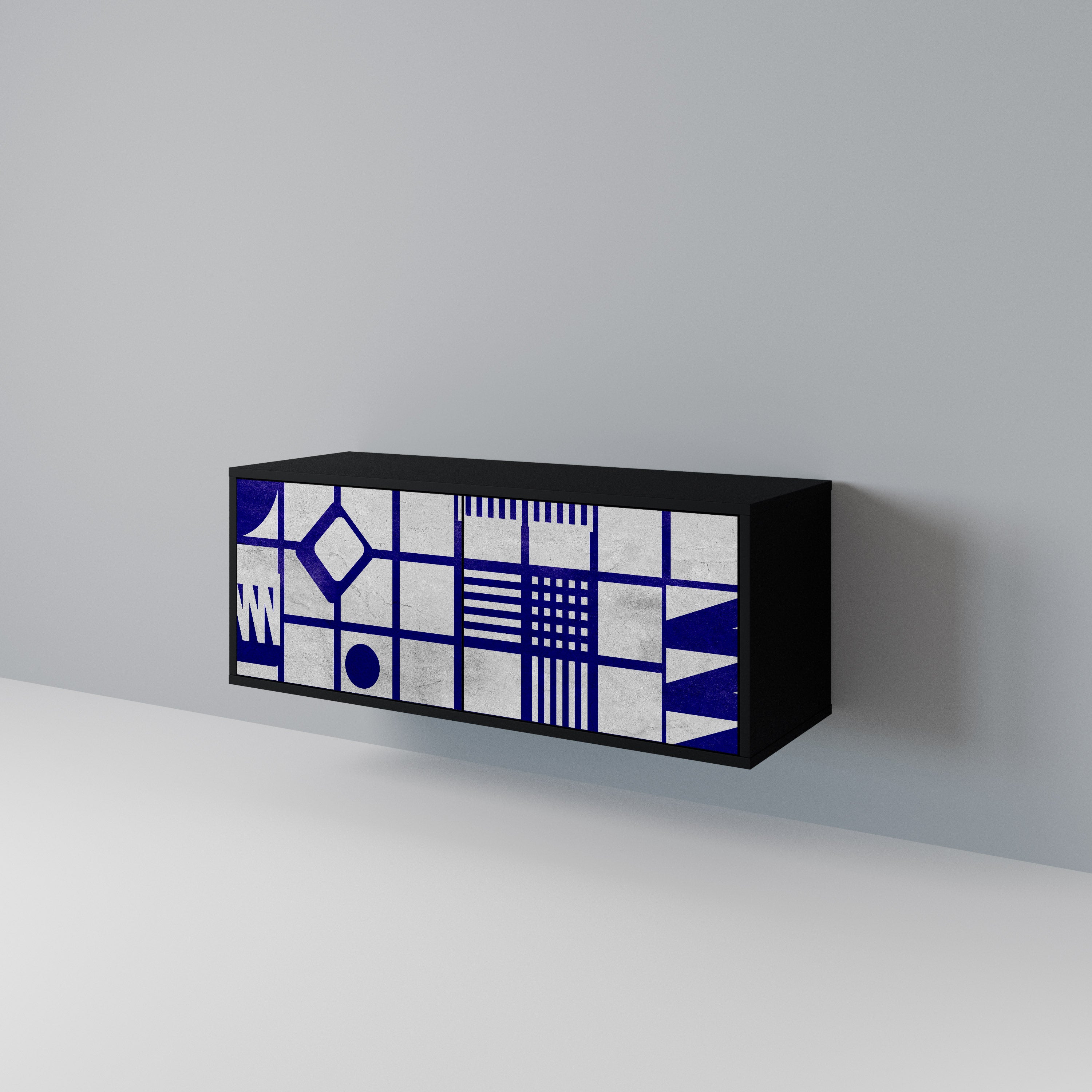 THE RIGHT PLACES Συμπαγές έπιπλο τηλεόρασης 2-θυρών