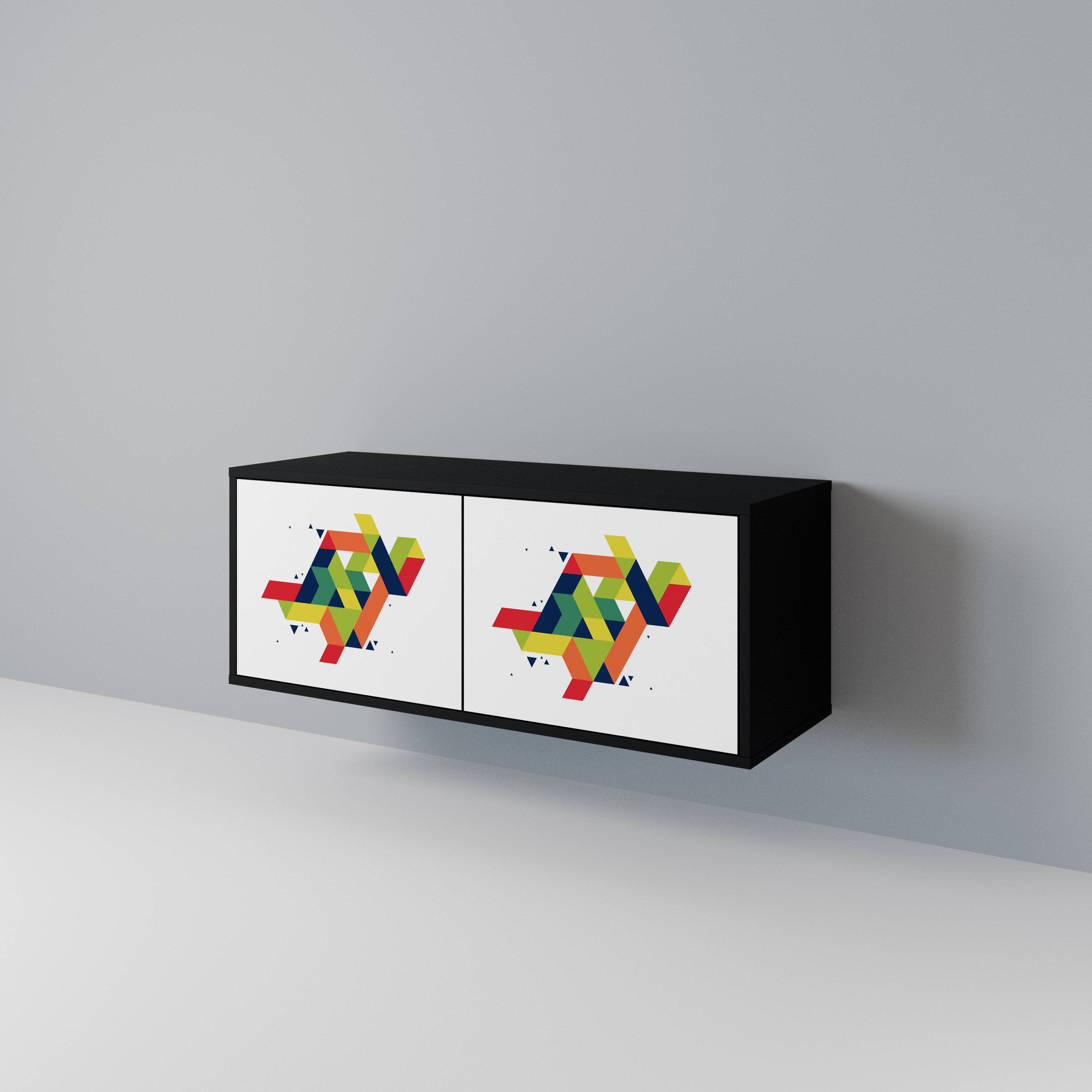 FUTURE SIGN Συμπαγές έπιπλο τηλεόρασης 2-θυρών