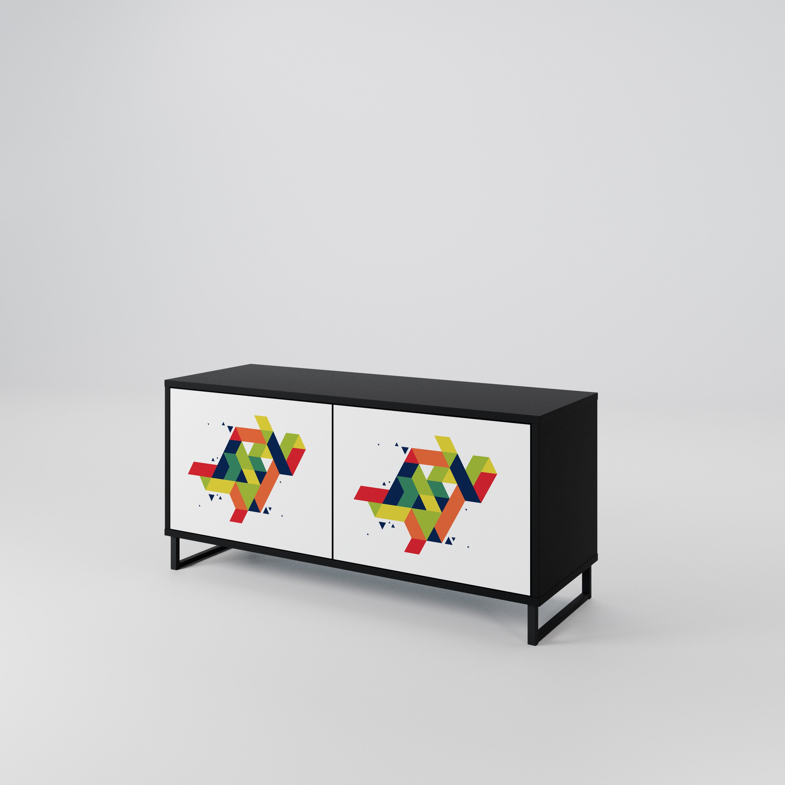 FUTURE SIGN Συμπαγές έπιπλο τηλεόρασης 2-θυρών