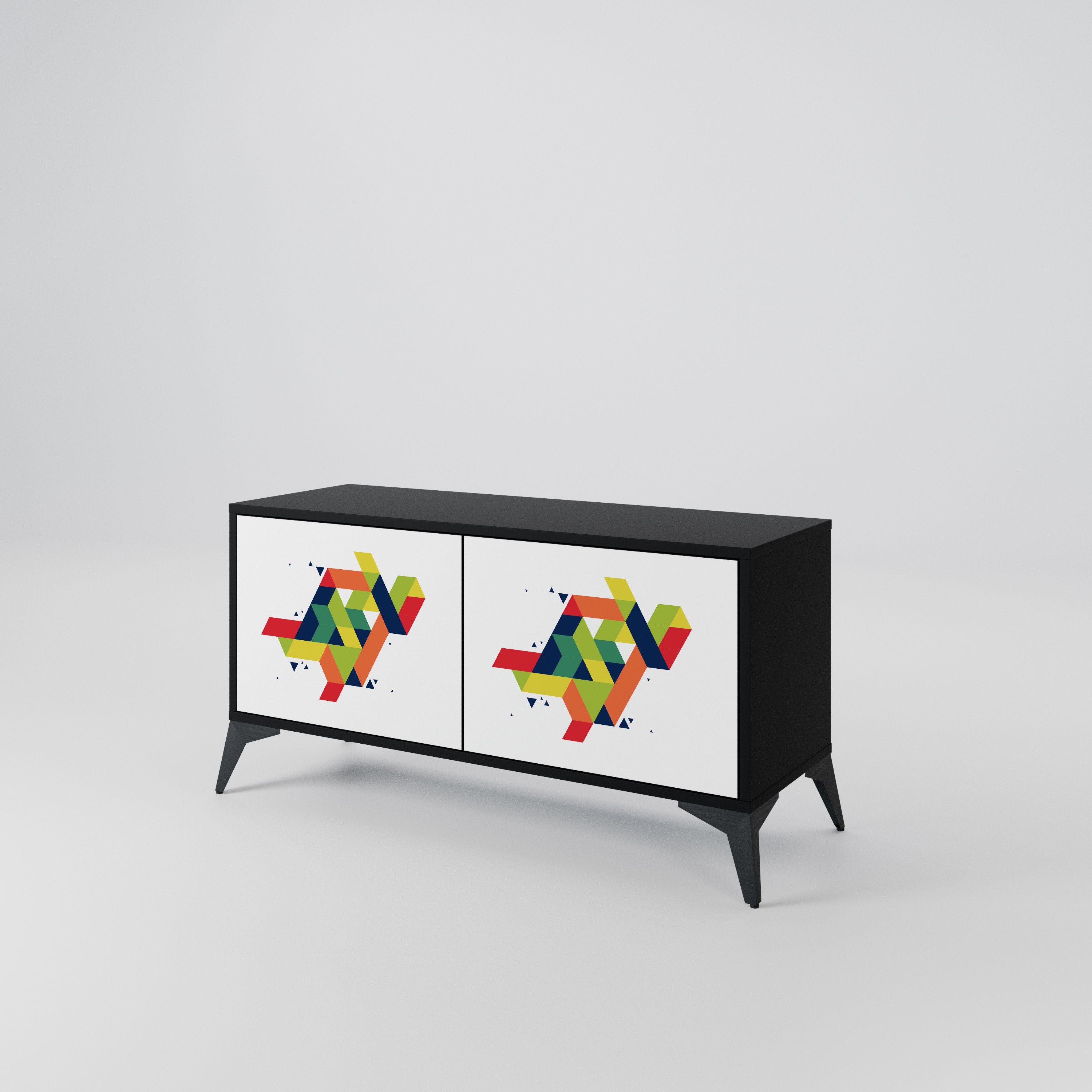 FUTURE SIGN Συμπαγές έπιπλο τηλεόρασης 2-θυρών