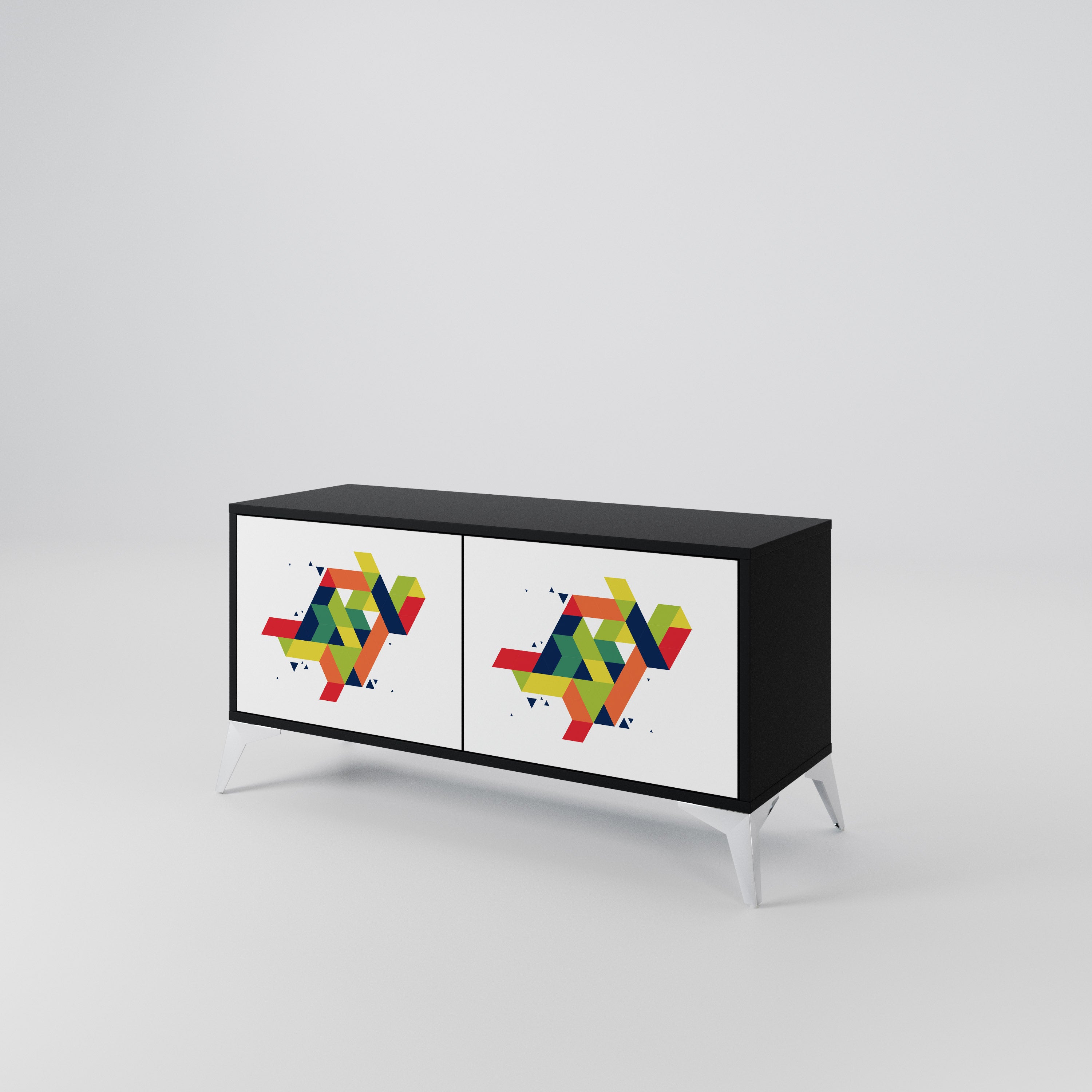 FUTURE SIGN Συμπαγές έπιπλο τηλεόρασης 2-θυρών