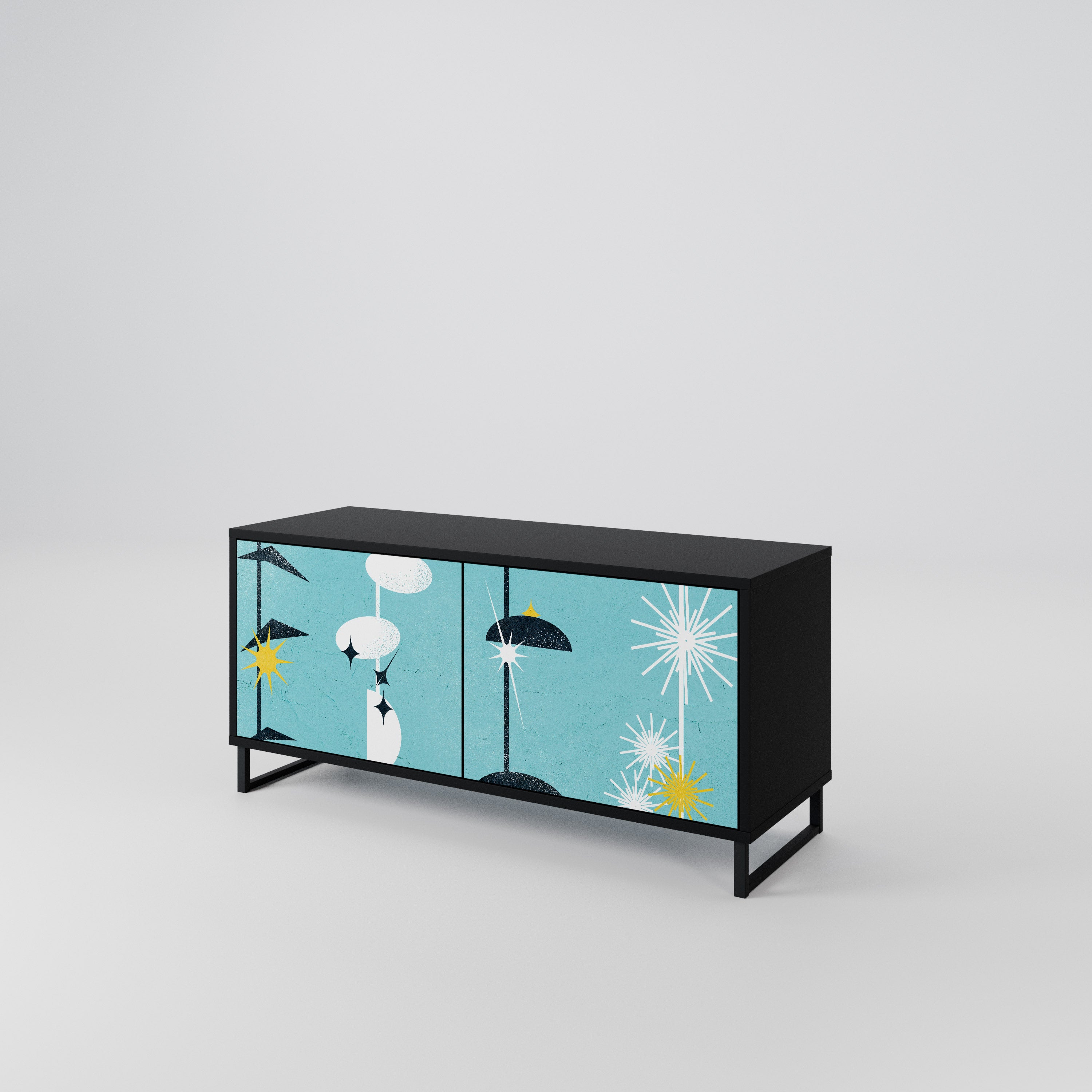 PATHS TO HAPPINESS Συμπαγές έπιπλο τηλεόρασης 2-θυρών