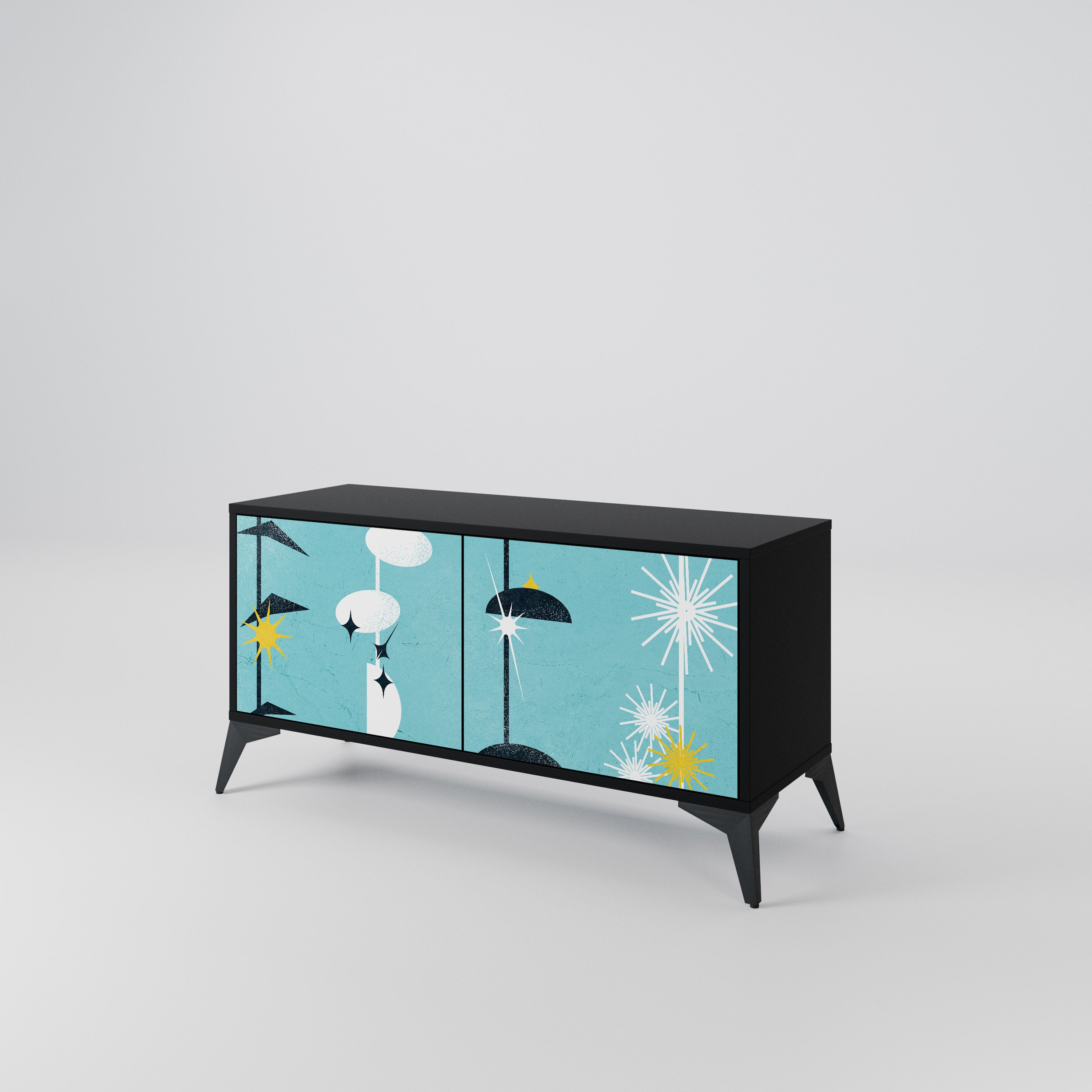 PATHS TO HAPPINESS Συμπαγές έπιπλο τηλεόρασης 2-θυρών