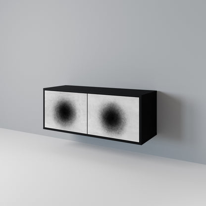 BLACK HOLE Συμπαγές έπιπλο τηλεόρασης 2-θυρών