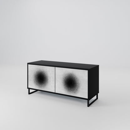 BLACK HOLE Συμπαγές έπιπλο τηλεόρασης 2-θυρών