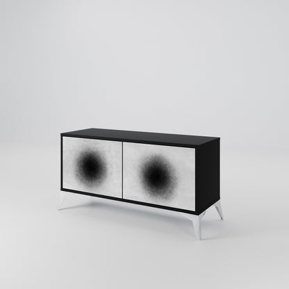 BLACK HOLE Συμπαγές έπιπλο τηλεόρασης 2-θυρών