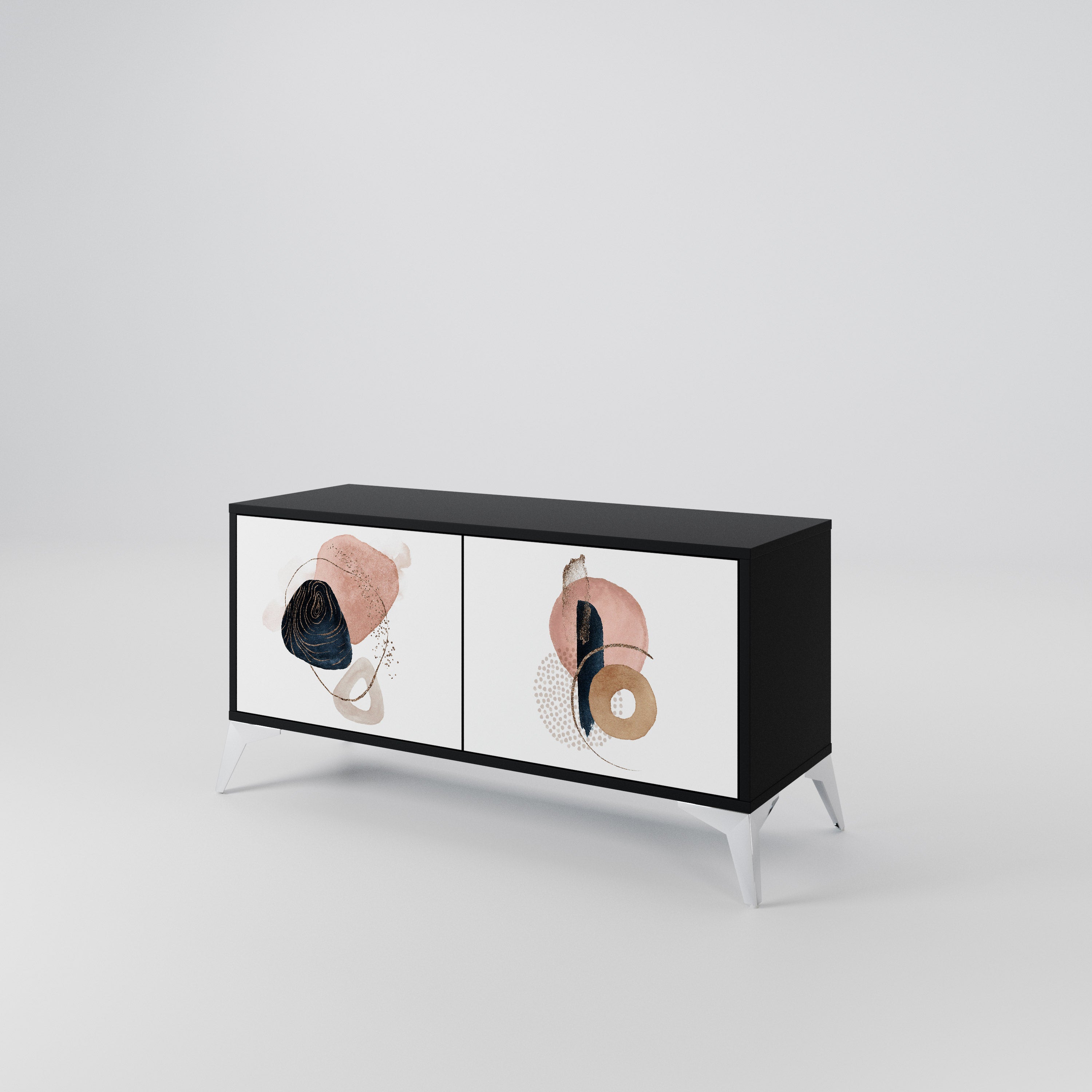 COLORFUL SHAPES Συμπαγές έπιπλο τηλεόρασης 2-θυρών