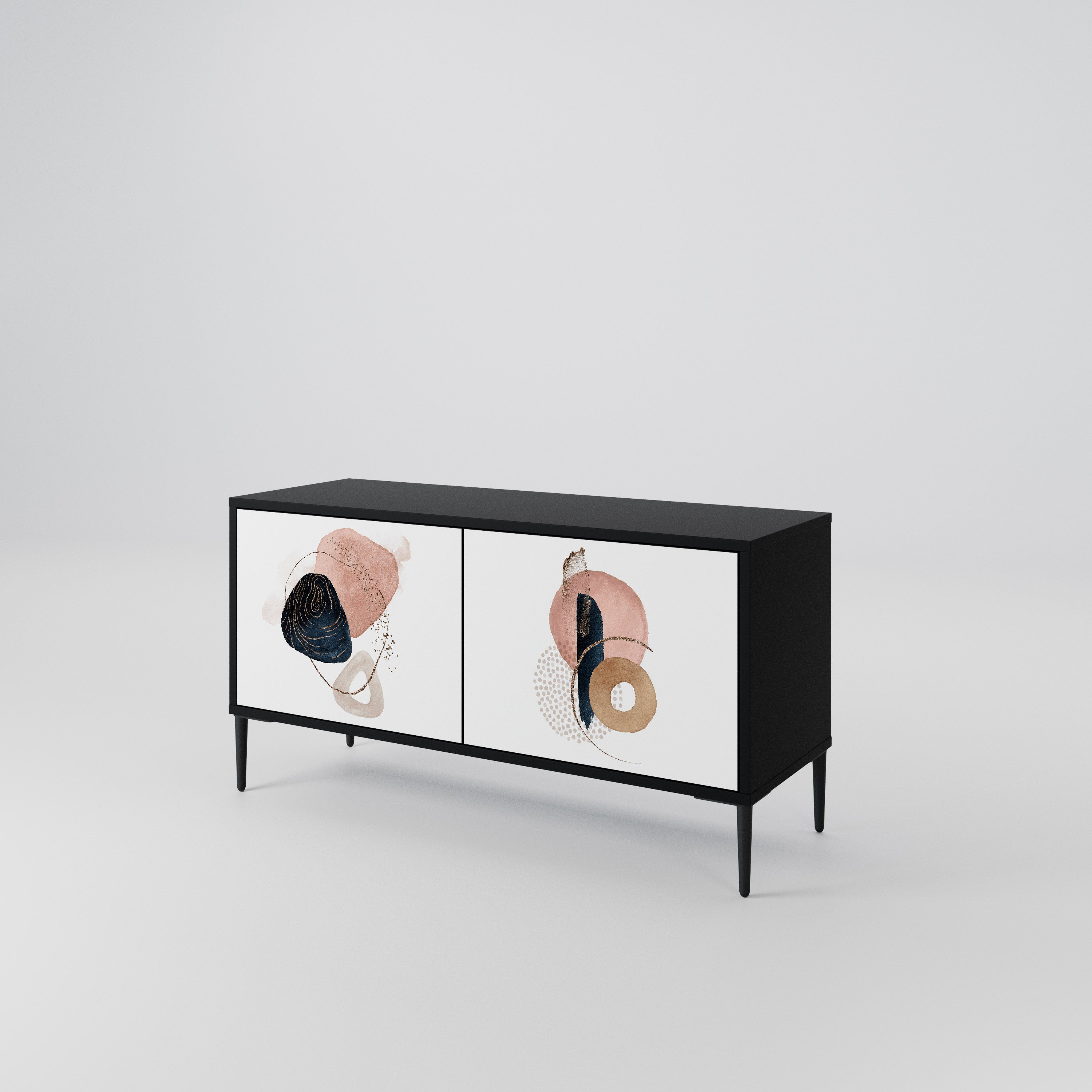 COLORFUL SHAPES Συμπαγές έπιπλο τηλεόρασης 2-θυρών