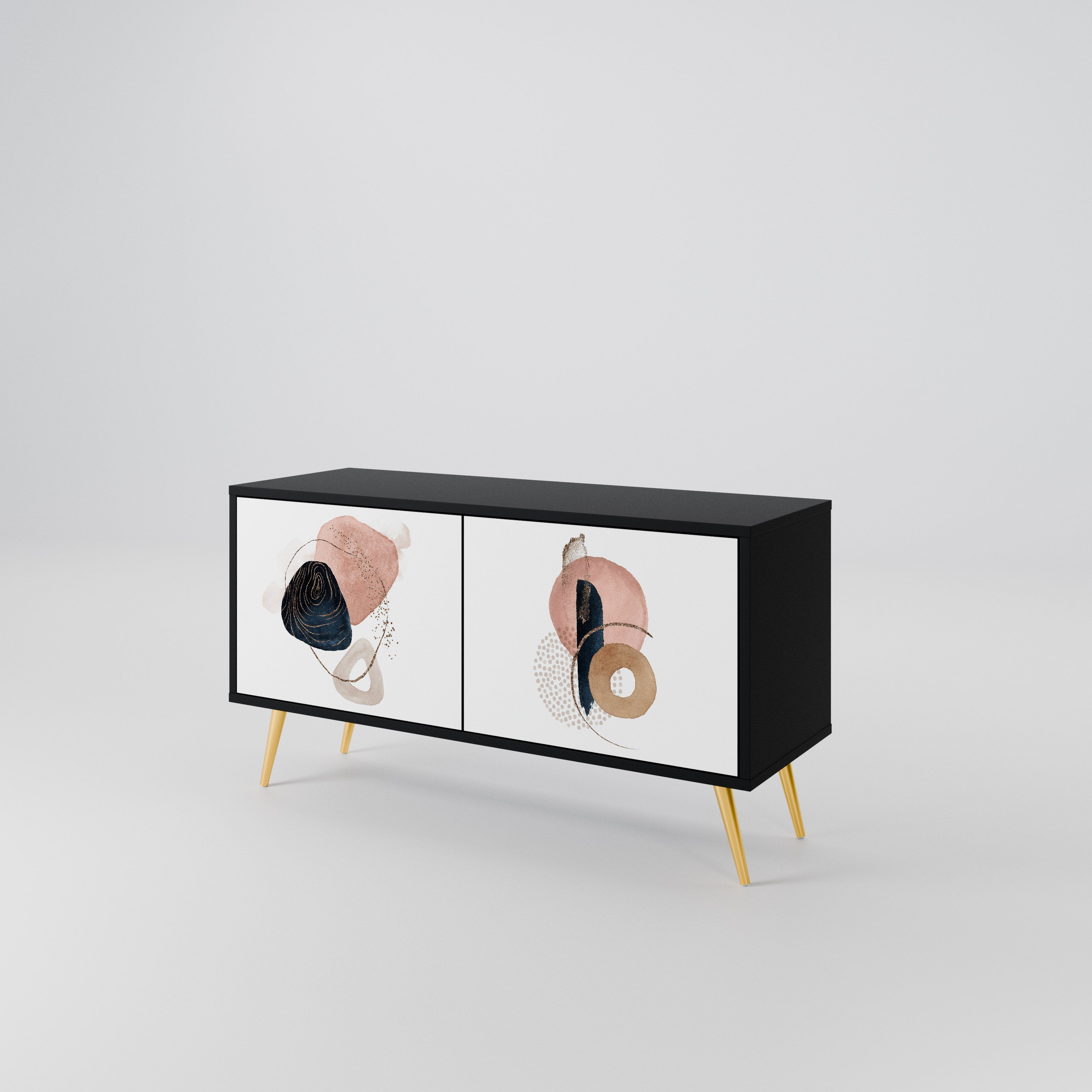 COLORFUL SHAPES Συμπαγές έπιπλο τηλεόρασης 2-θυρών