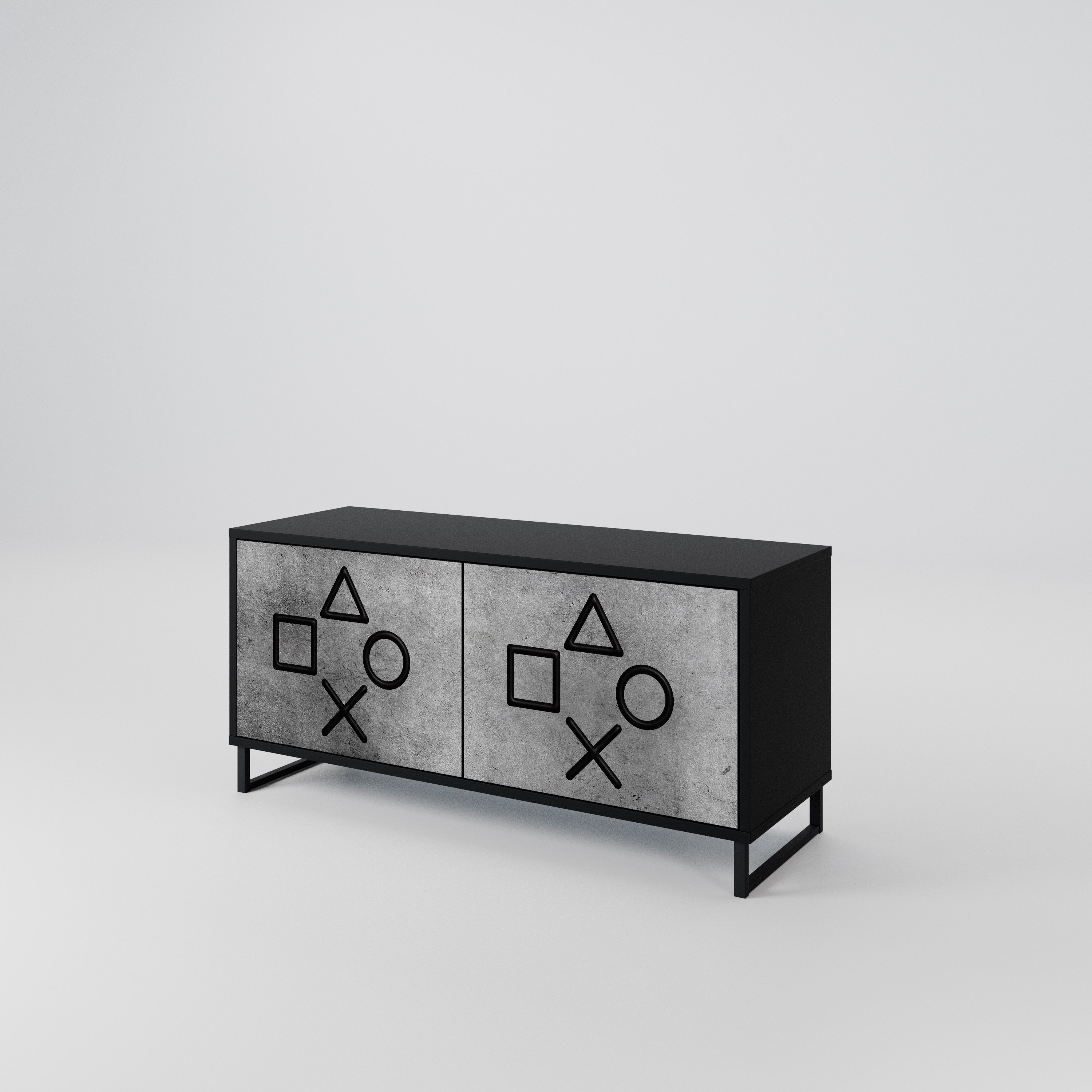 GAMER CHOICE Συμπαγές έπιπλο τηλεόρασης 2-θυρών