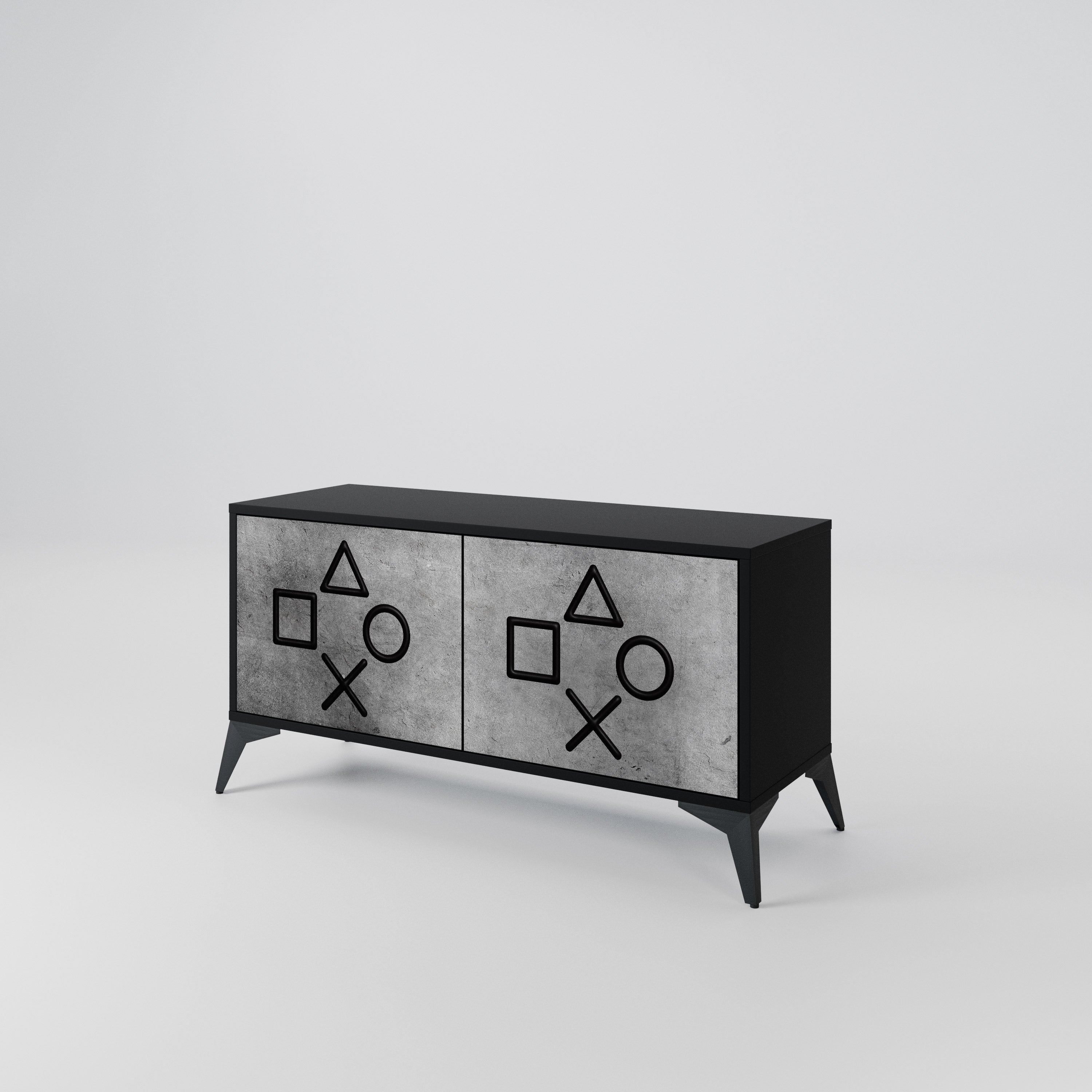 GAMER CHOICE Συμπαγές έπιπλο τηλεόρασης 2-θυρών