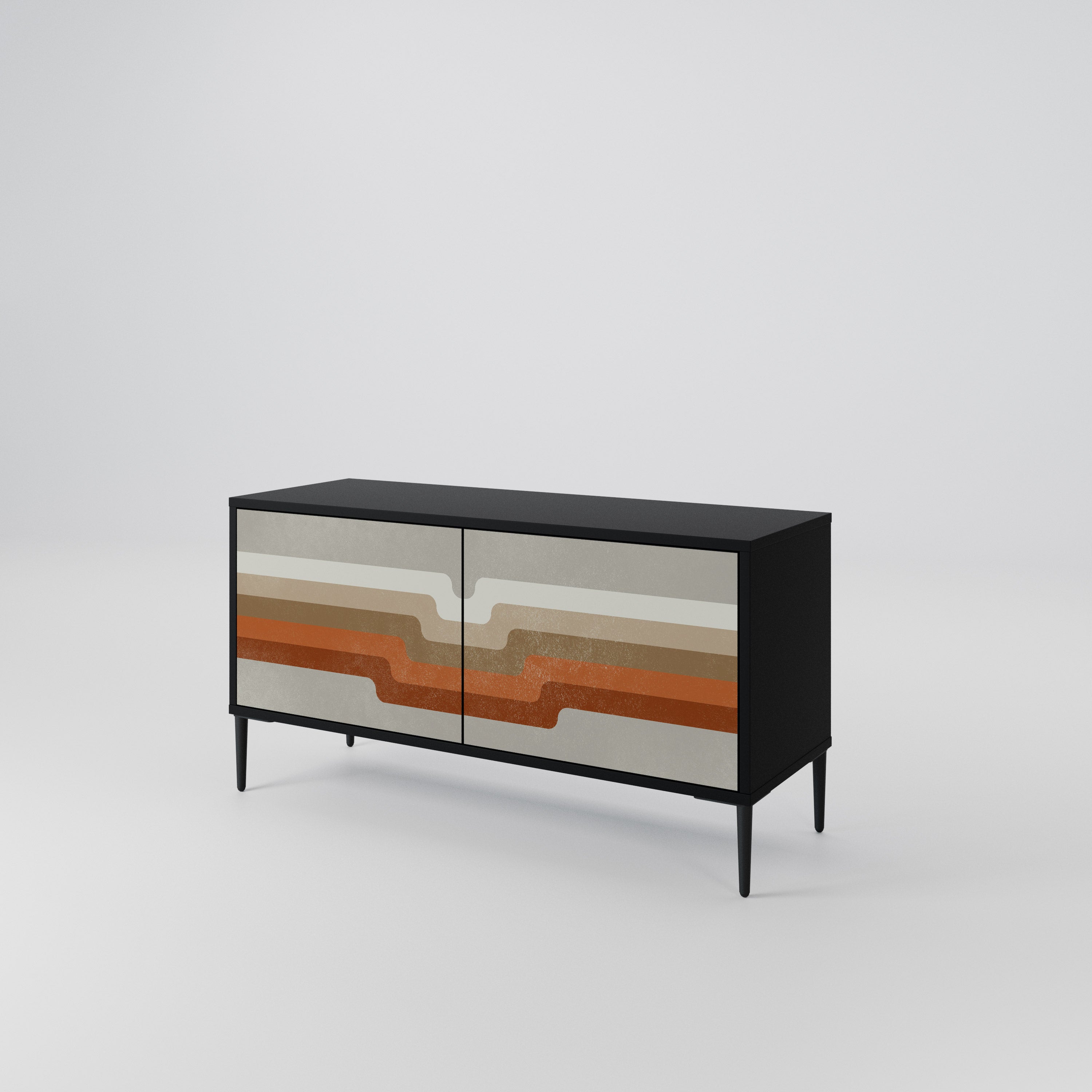 PECULIAR TRAIL Συμπαγές έπιπλο τηλεόρασης 2-θυρών