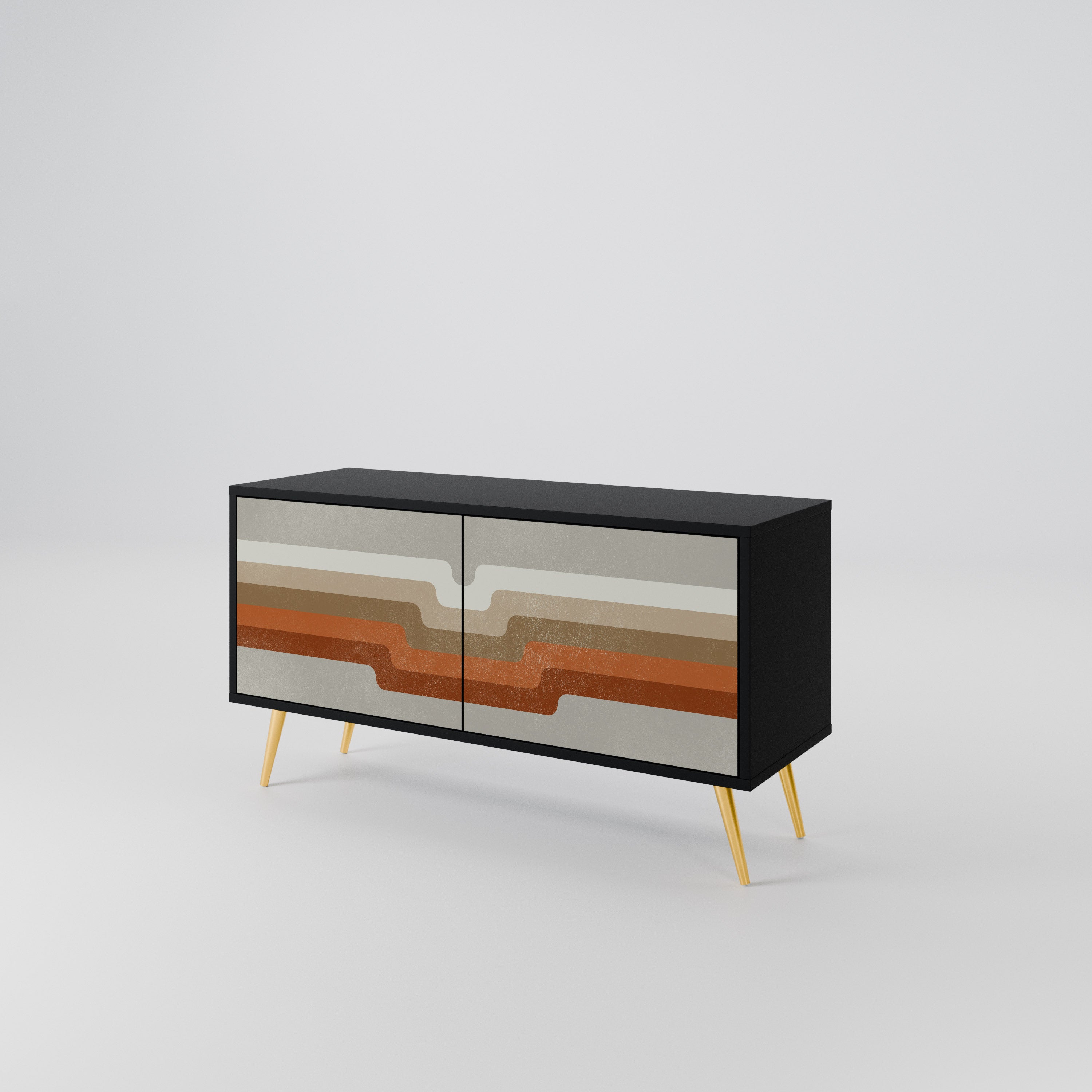 PECULIAR TRAIL Συμπαγές έπιπλο τηλεόρασης 2-θυρών