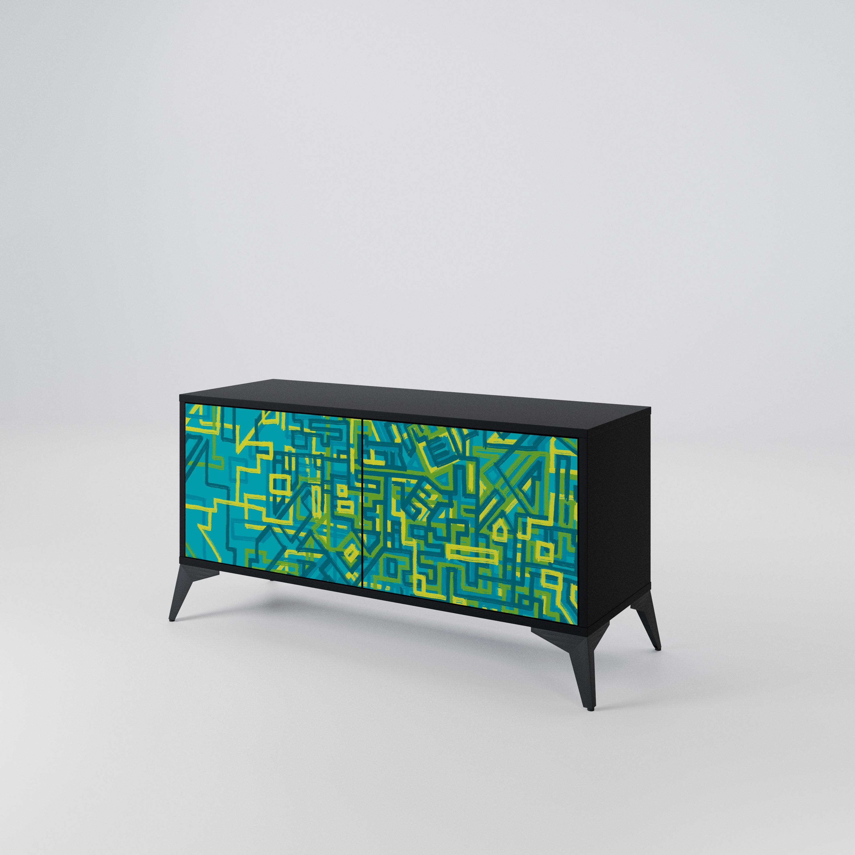 NOSTALGIC MEMORIES Συμπαγές έπιπλο τηλεόρασης 2-θυρών