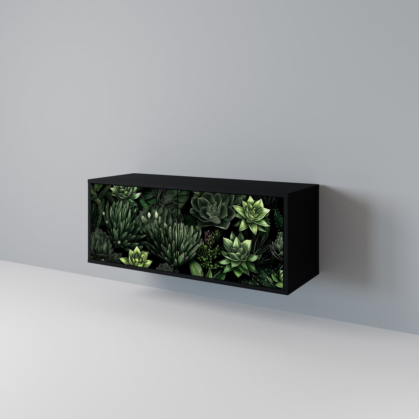 SUCCULENT JUNGLE Συμπαγές έπιπλο τηλεόρασης 2-θυρών