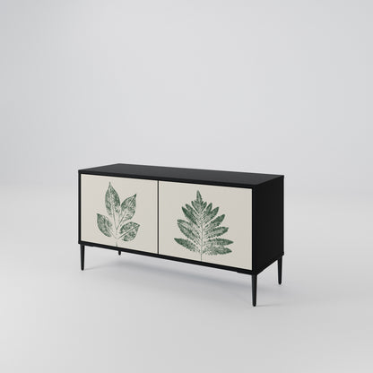 GREEN LEAFY STAMPS Συμπαγές έπιπλο τηλεόρασης 2-θυρών