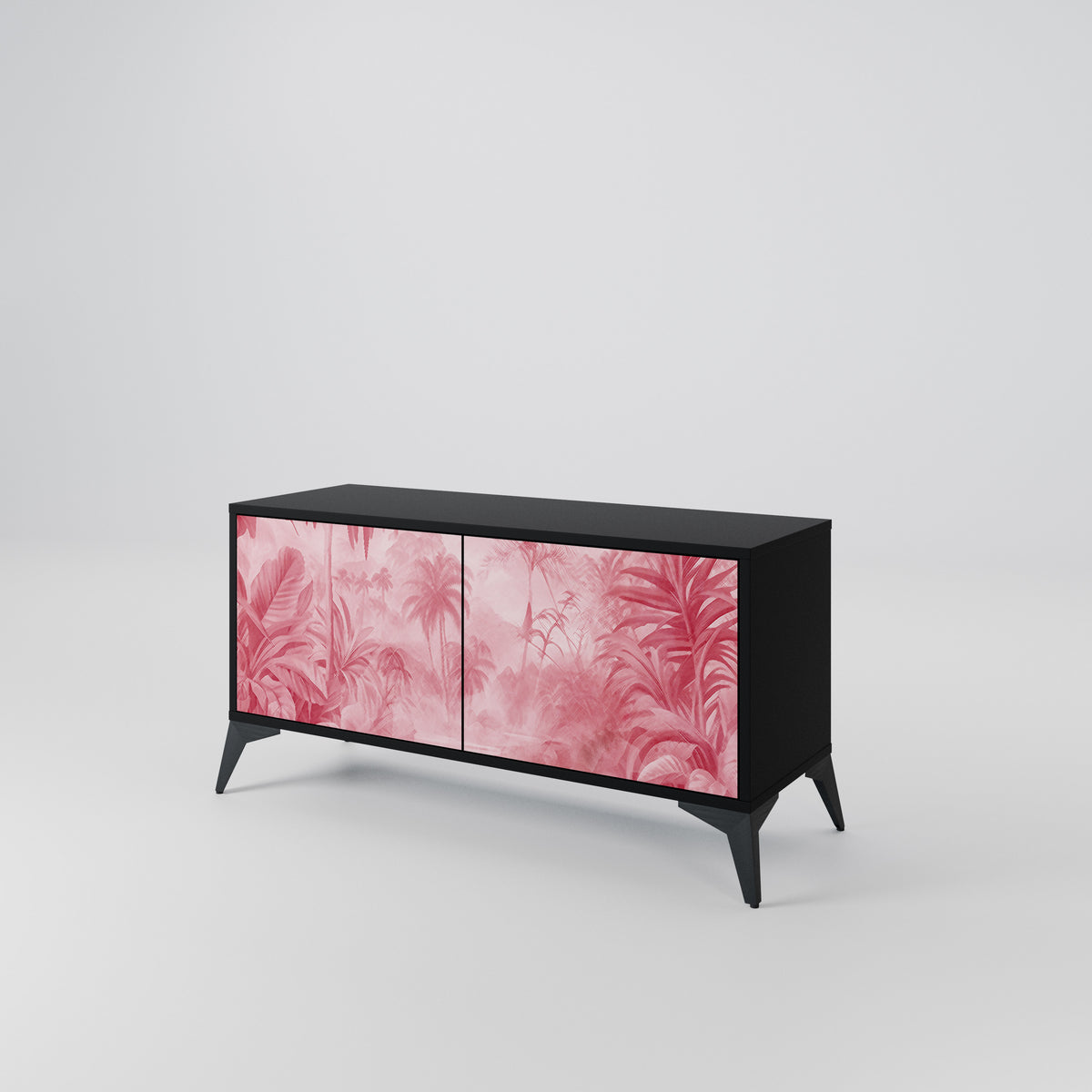 SWEET TROPICS Compact 2-Door TV Cabinet