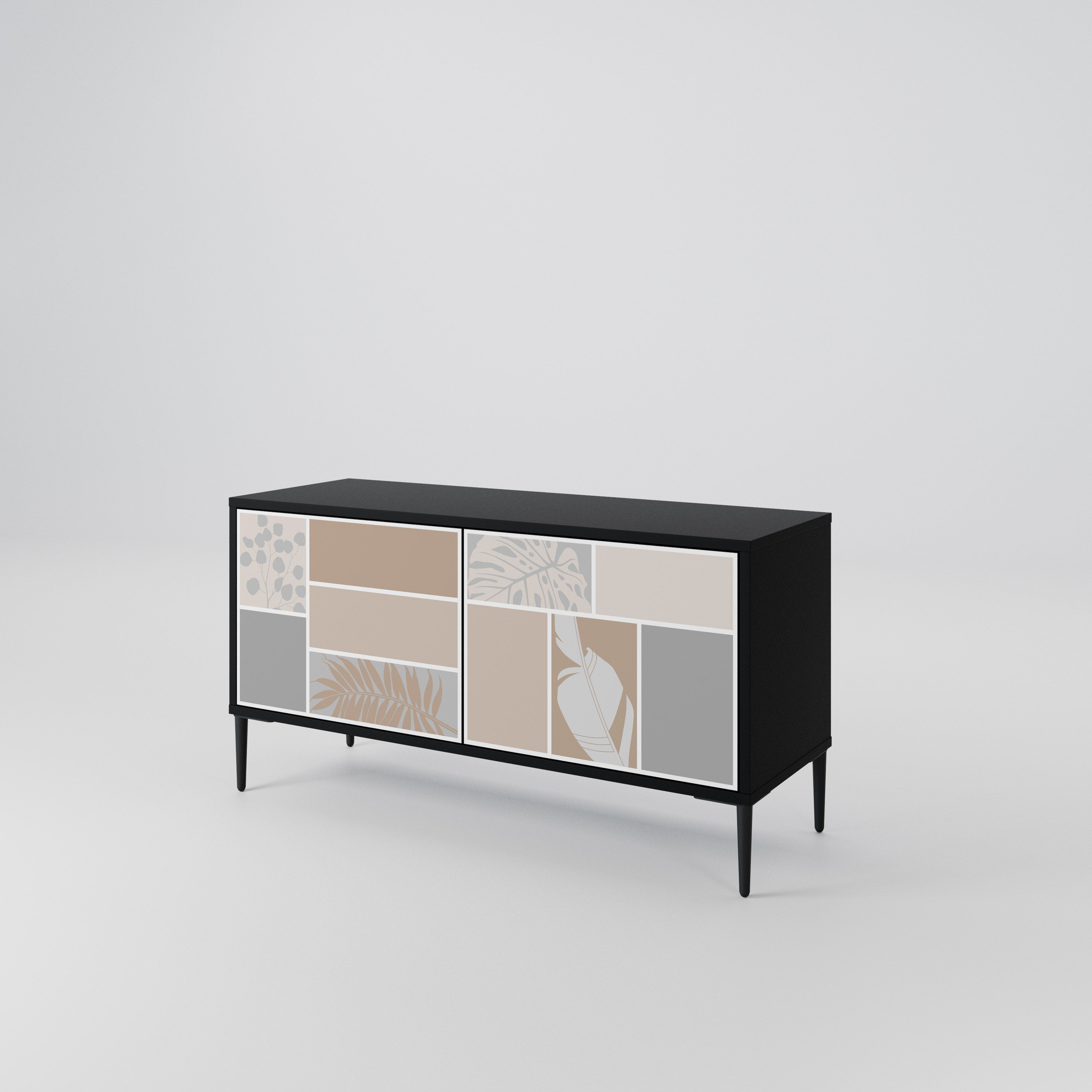 TROPICAL SHAPES Συμπαγές έπιπλο τηλεόρασης 2-θυρών