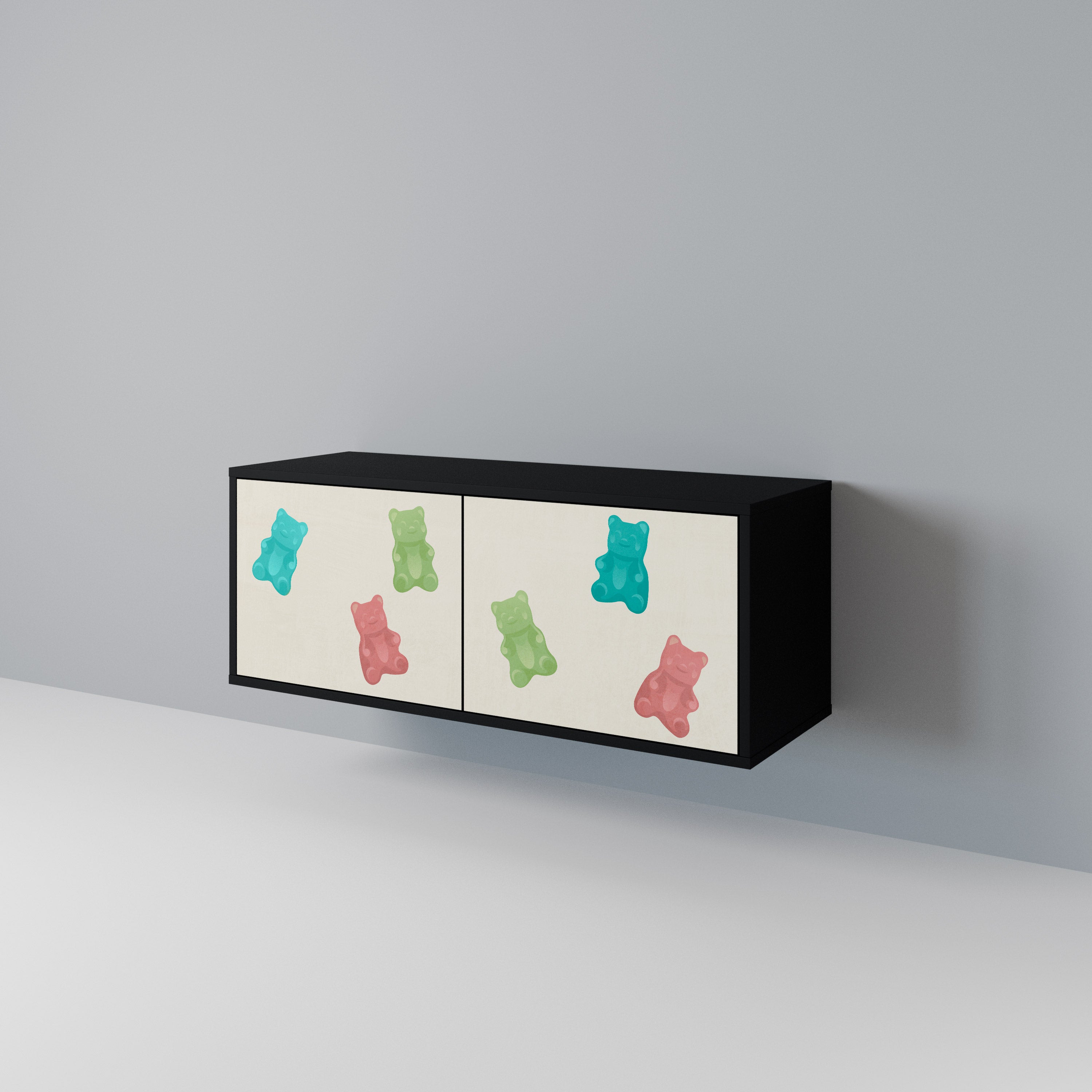 GUMMY BEARS Συμπαγές έπιπλο τηλεόρασης 2-θυρών