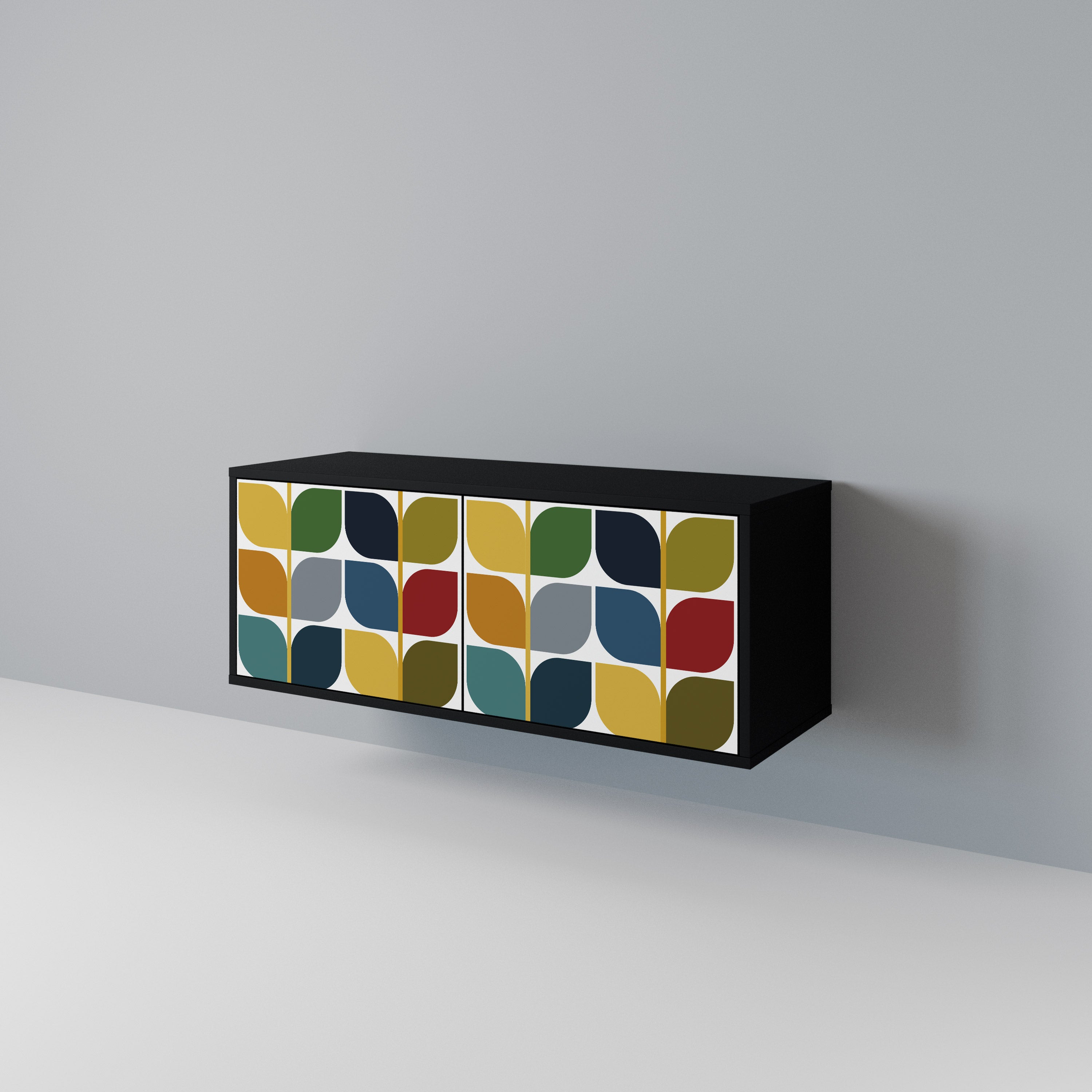 WEIGHTLESS HOURS Συμπαγές έπιπλο τηλεόρασης 2-θυρών