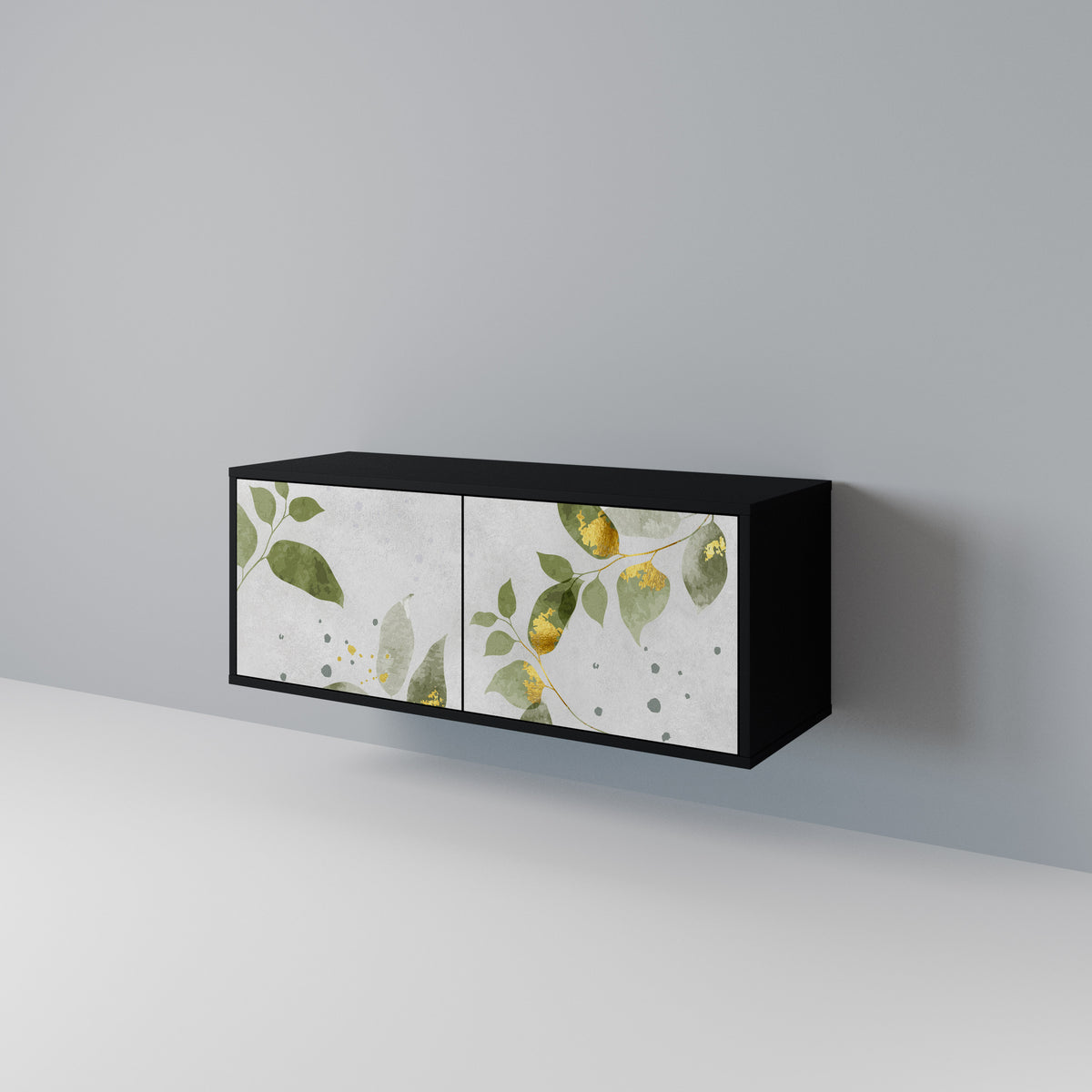 ELEGANT BOTANICS Συμπαγές έπιπλο τηλεόρασης 2-θυρών