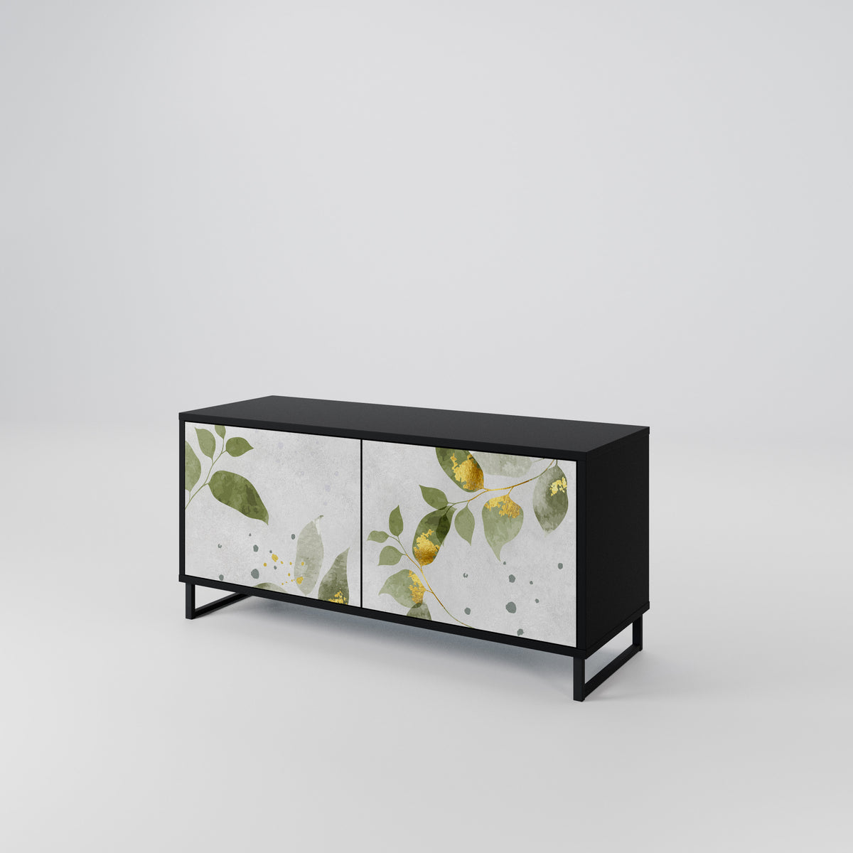 ELEGANT BOTANICS Συμπαγές έπιπλο τηλεόρασης 2-θυρών