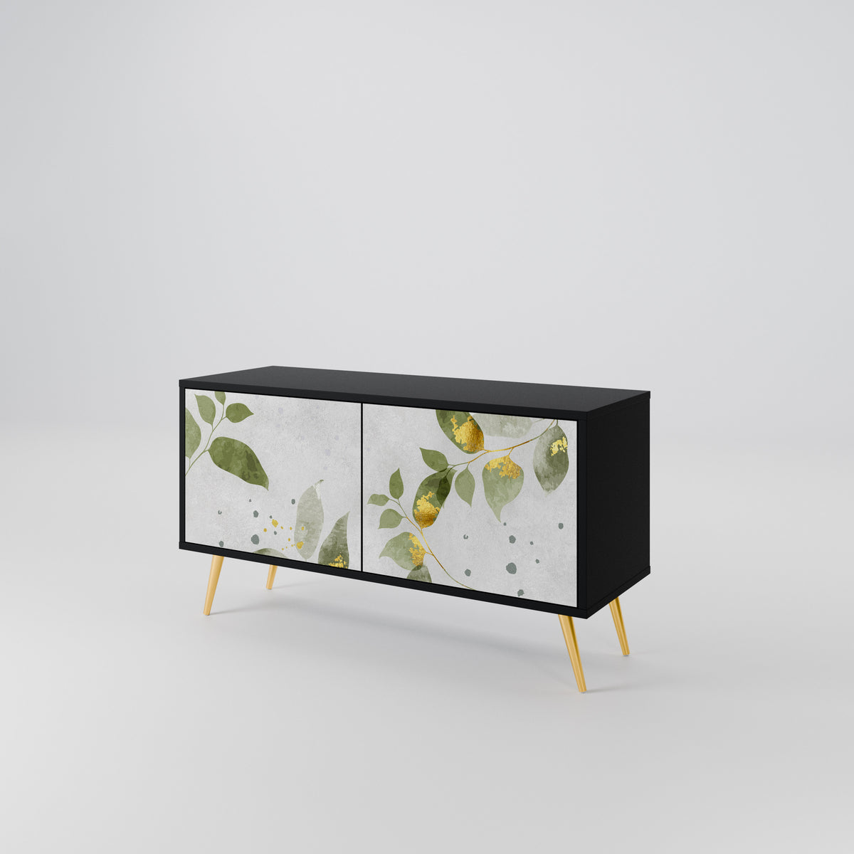 ELEGANT BOTANICS Συμπαγές έπιπλο τηλεόρασης 2-θυρών