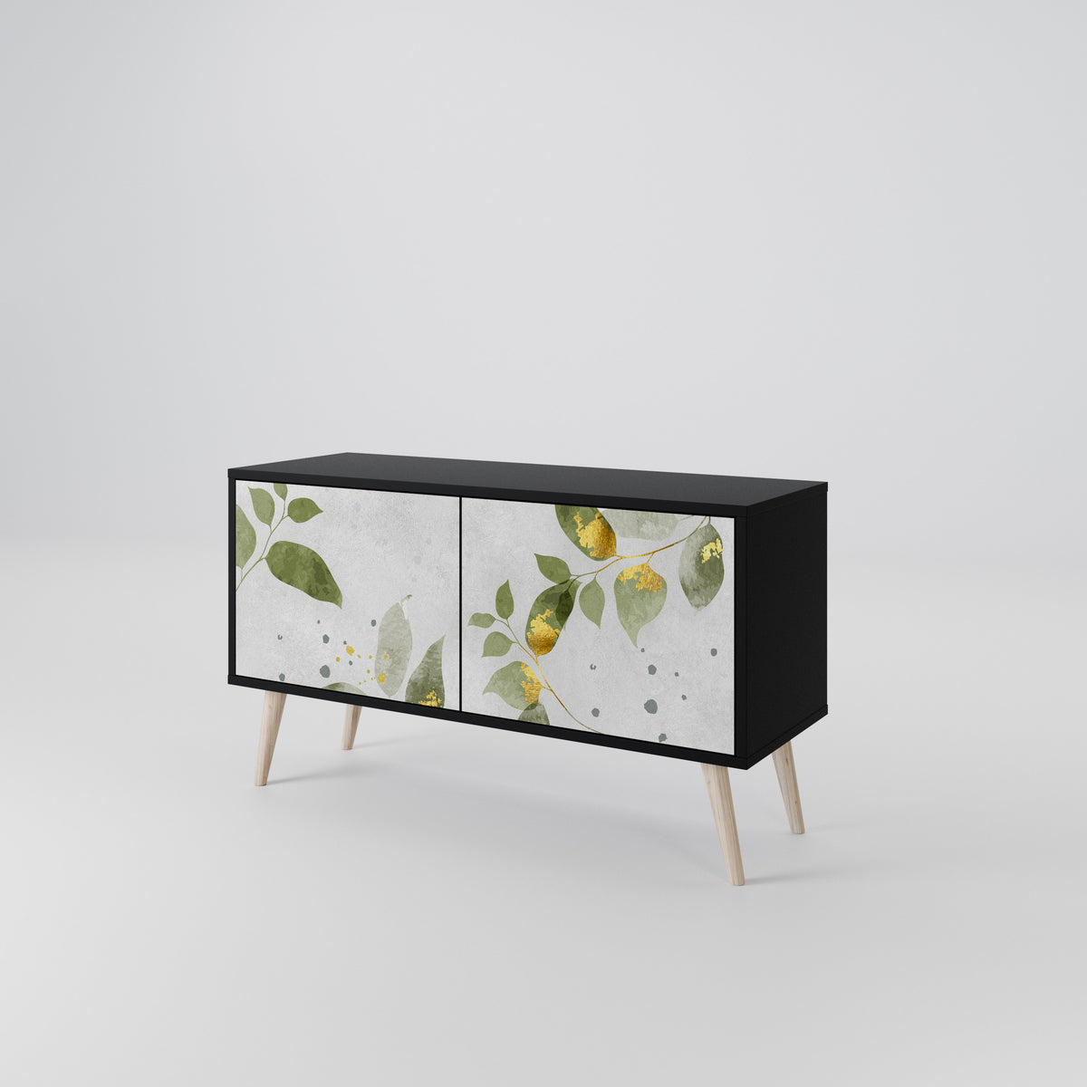 ELEGANT BOTANICS Συμπαγές έπιπλο τηλεόρασης 2-θυρών