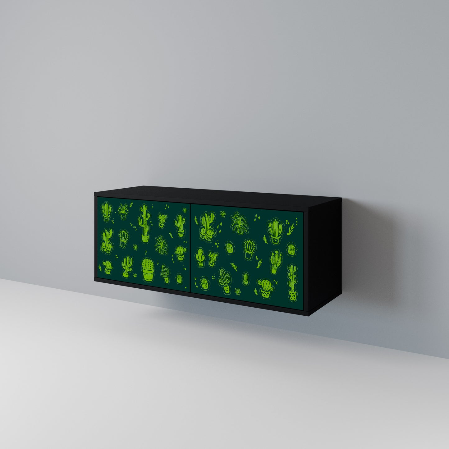 DESERT GREEN Συμπαγές έπιπλο τηλεόρασης 2-θυρών