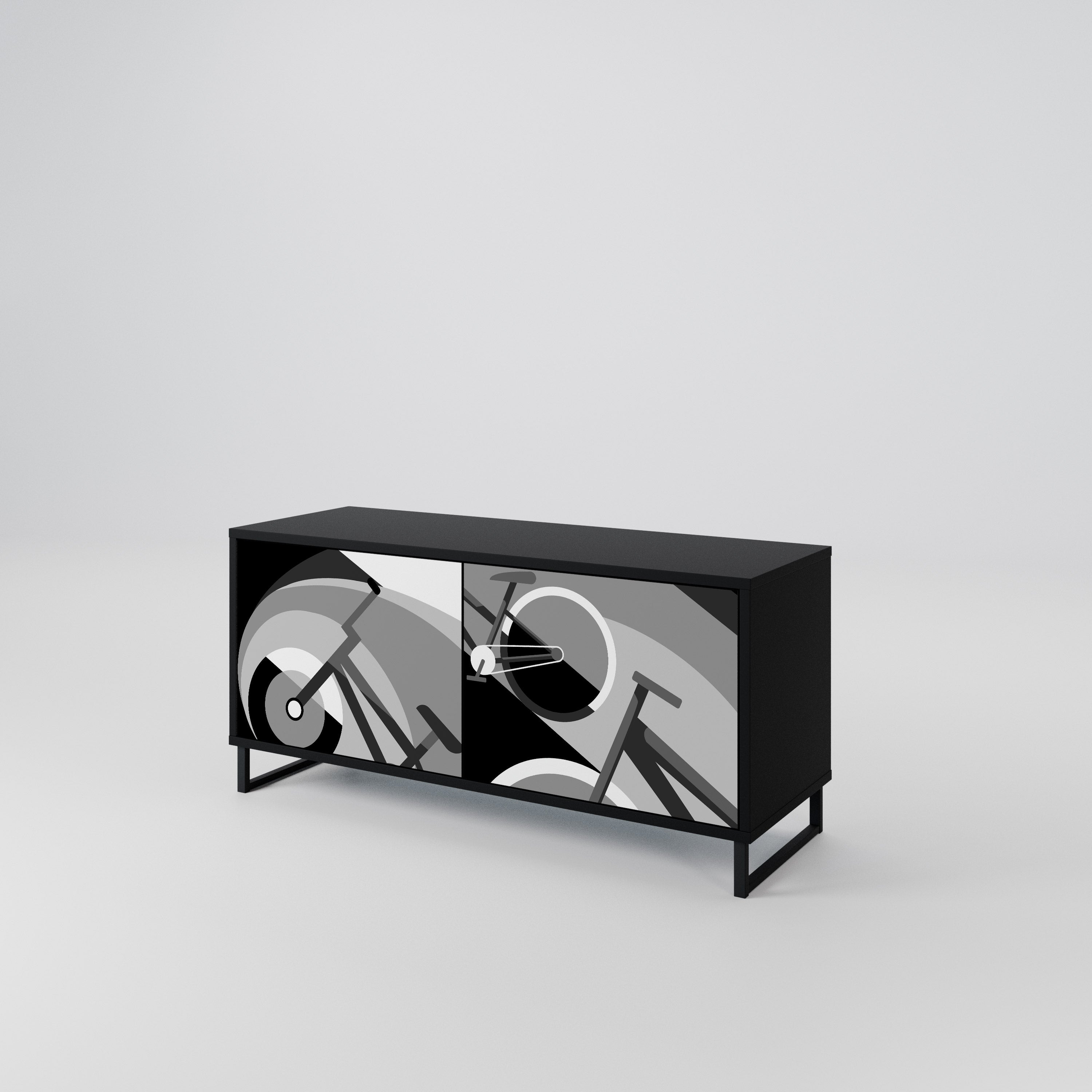 BIKE ENERGY Συμπαγές έπιπλο τηλεόρασης 2-θυρών