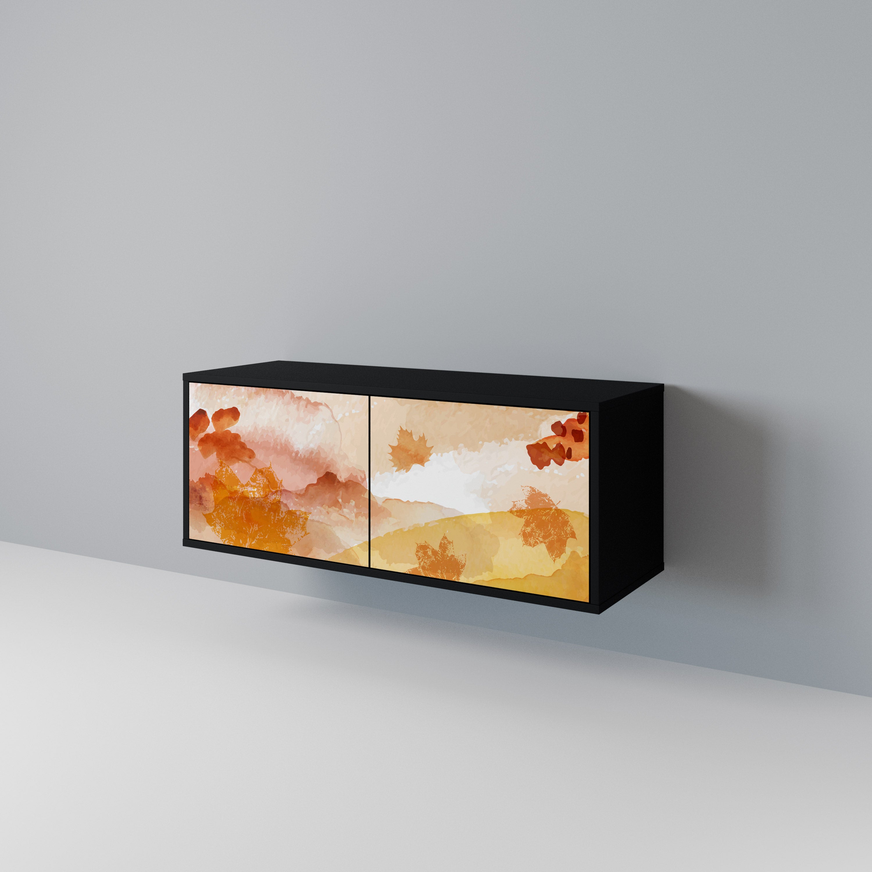 TRACES OF AUTUMN Συμπαγές έπιπλο τηλεόρασης 2-θυρών