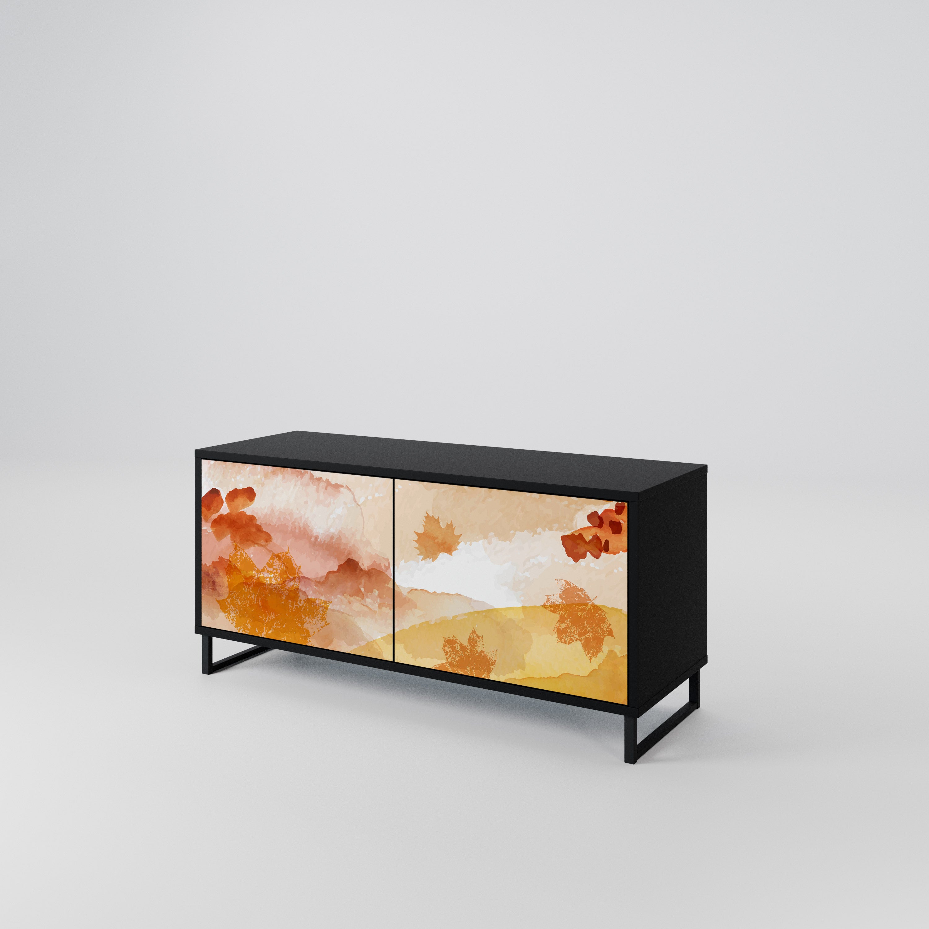 TRACES OF AUTUMN Συμπαγές έπιπλο τηλεόρασης 2-θυρών