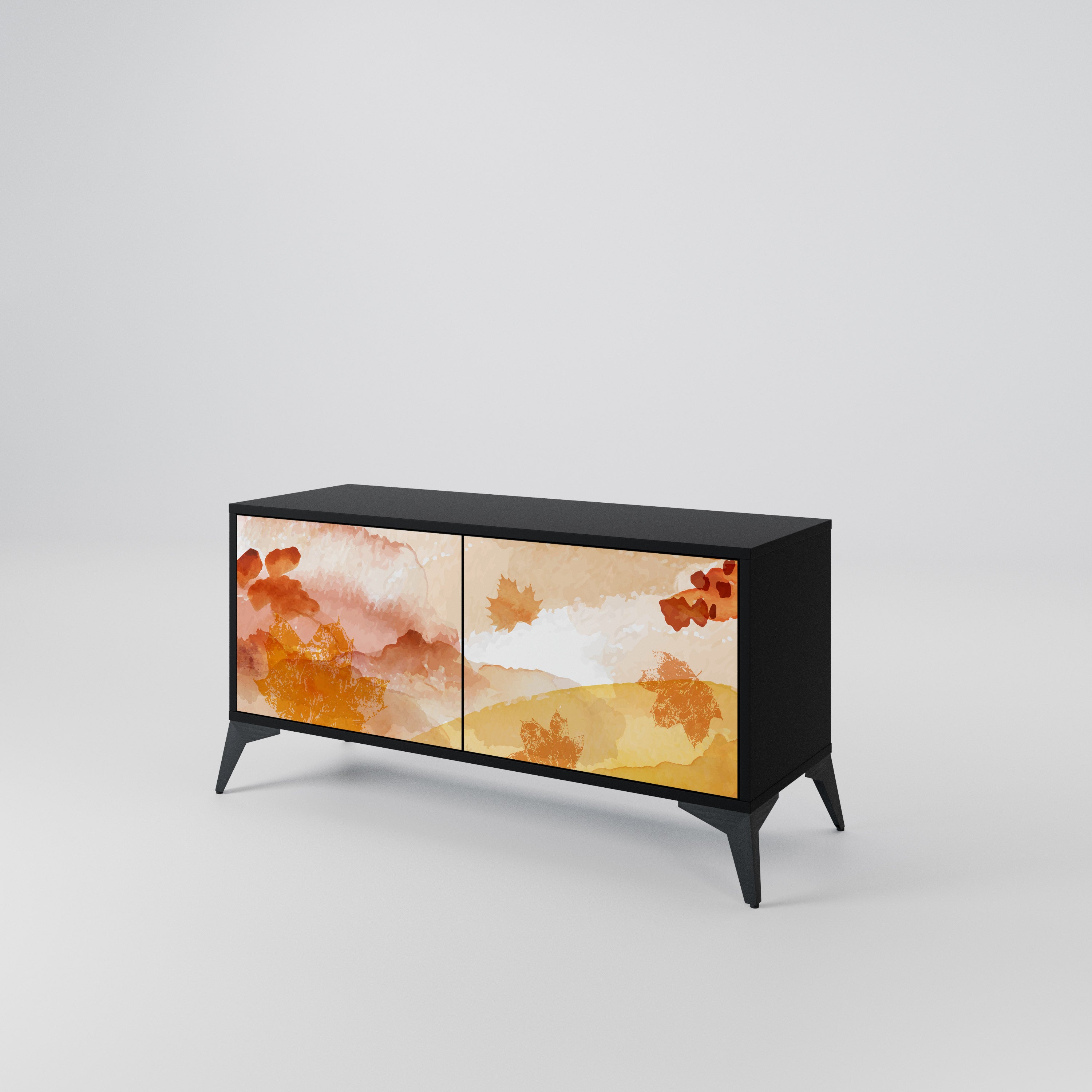 TRACES OF AUTUMN Συμπαγές έπιπλο τηλεόρασης 2-θυρών