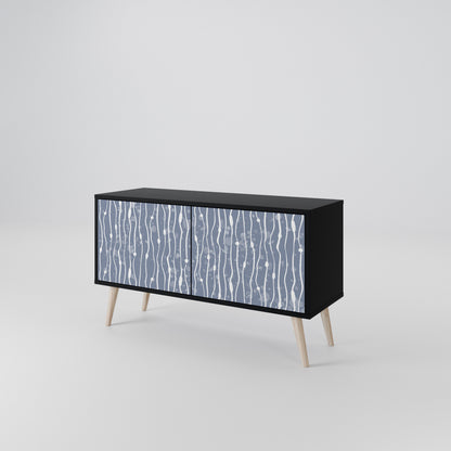 GRAPHITE RAIN Συμπαγές έπιπλο τηλεόρασης 2-θυρών