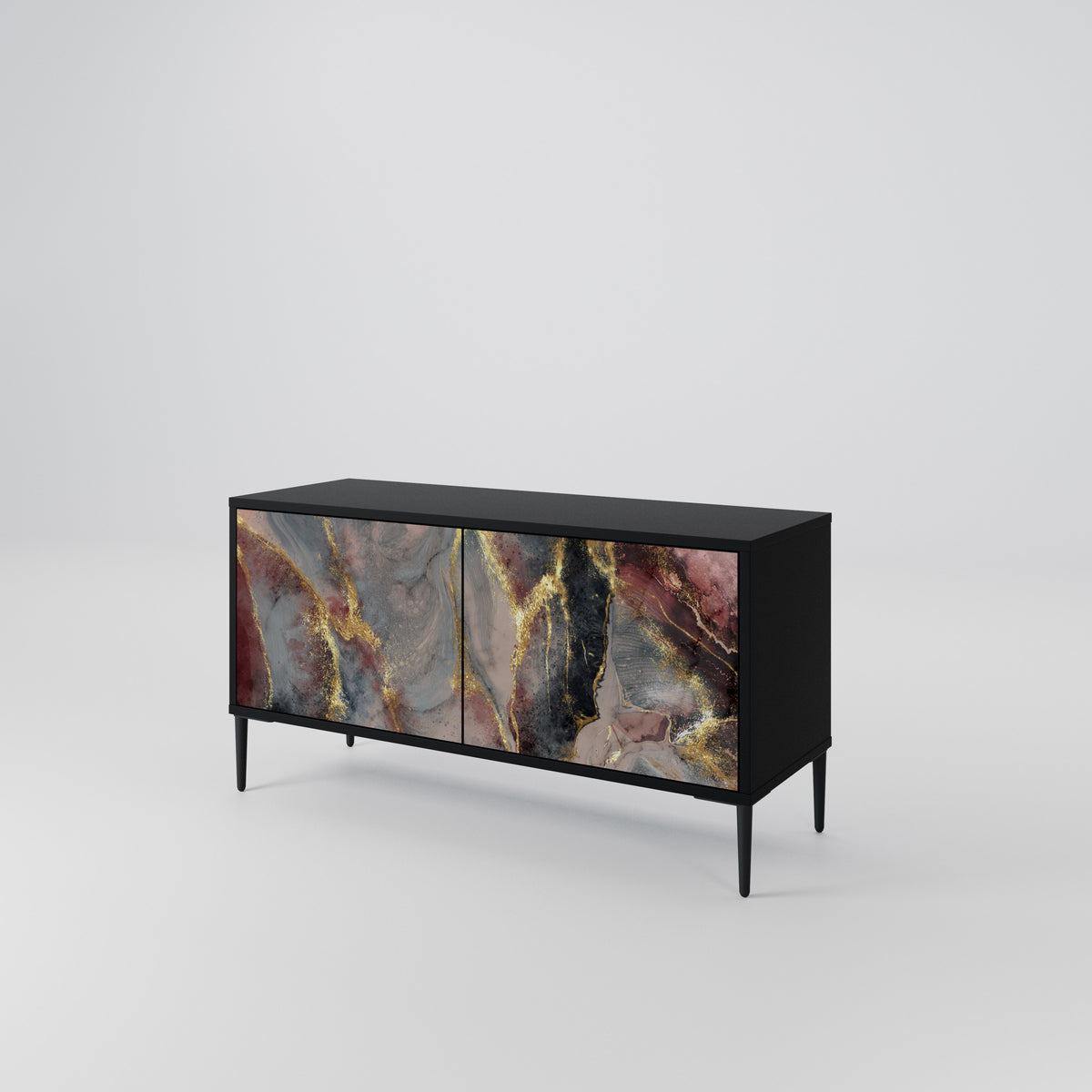 GOLDEN TIDES Compact 2-Door TV Cabinet