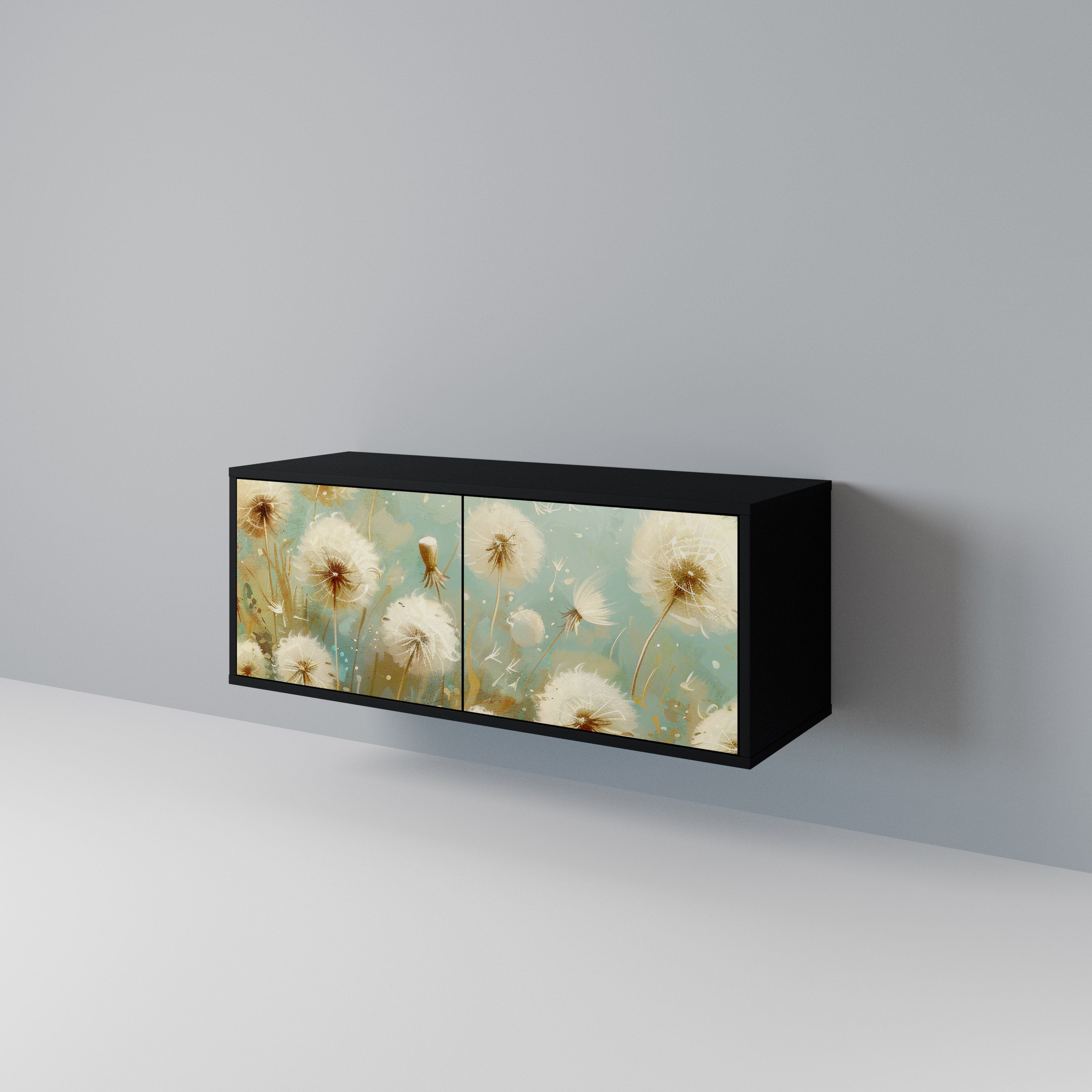 DREAMY MEADOW Compact 2-Door TV Cabinet