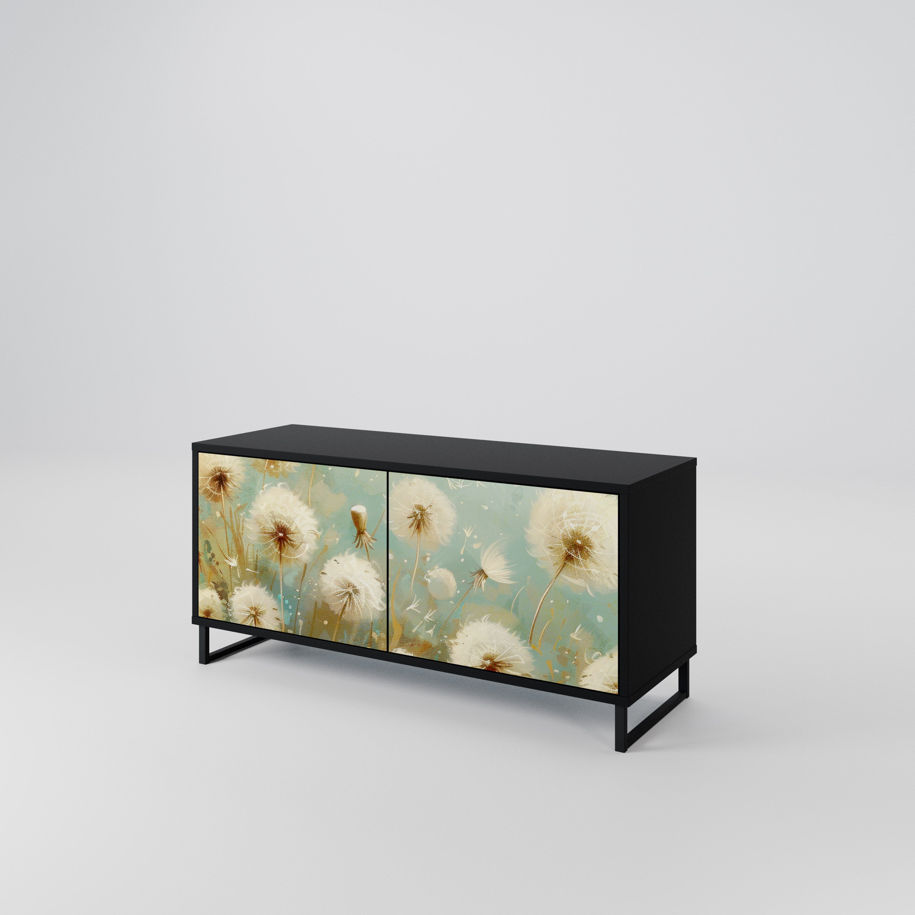 DREAMY MEADOW Compact 2-Door TV Cabinet
