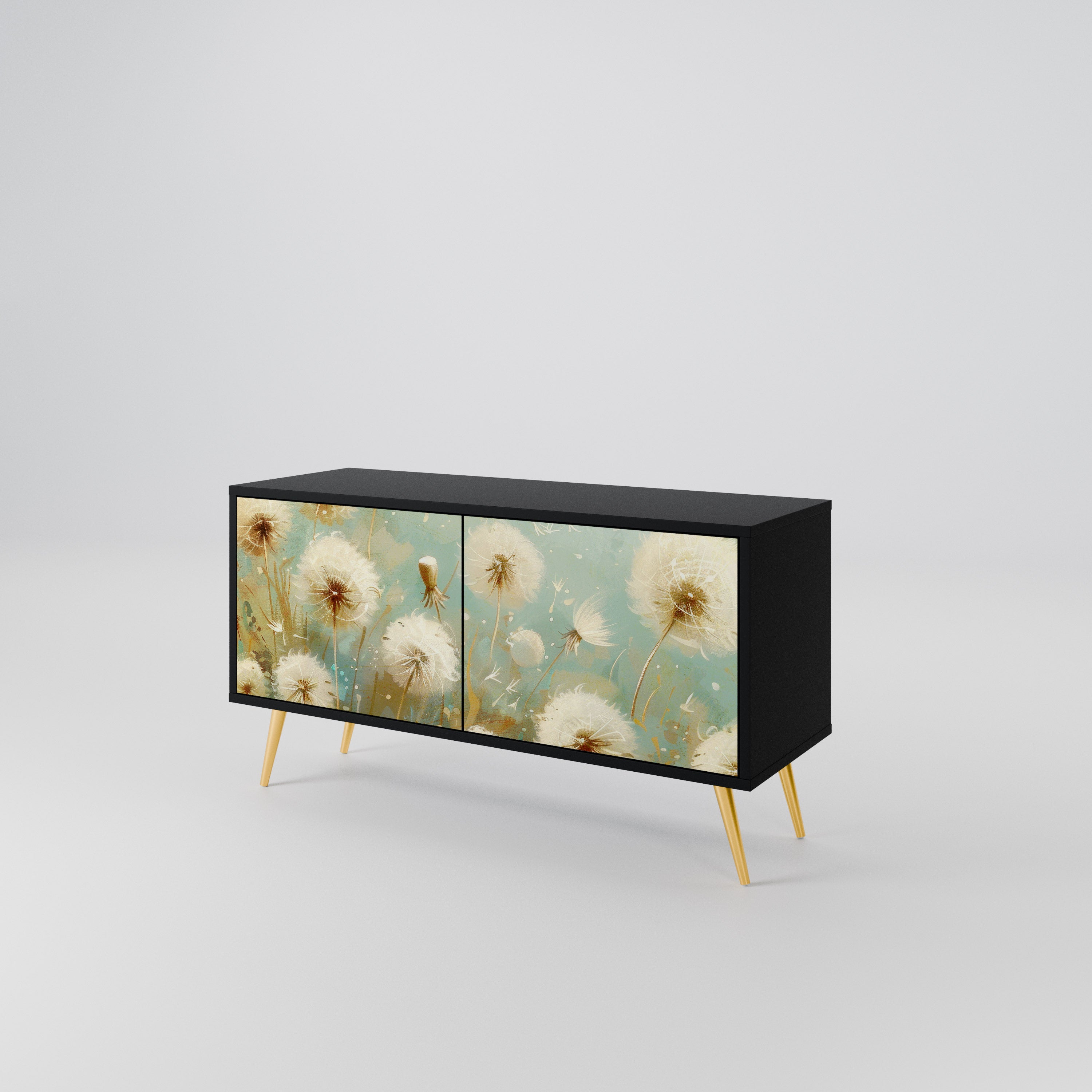 DREAMY MEADOW Compact 2-Door TV Cabinet