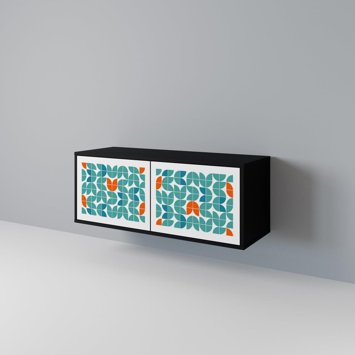 BE THE CHANGE Συμπαγές έπιπλο τηλεόρασης 2-θυρών