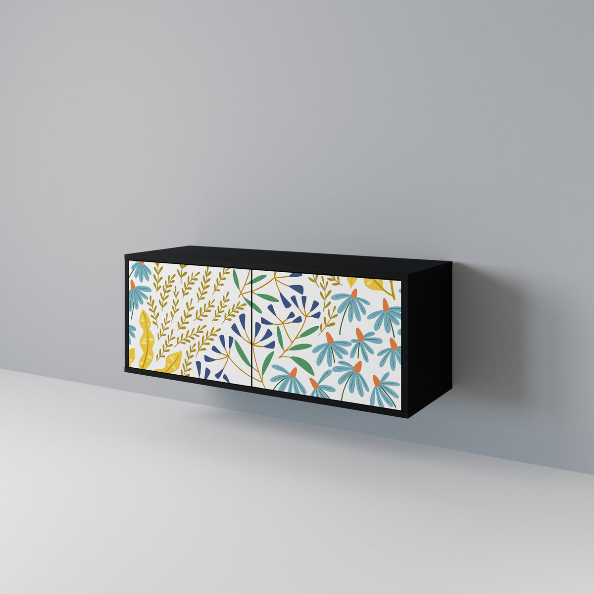 HELLO SPRING Συμπαγές έπιπλο τηλεόρασης 2-θυρών