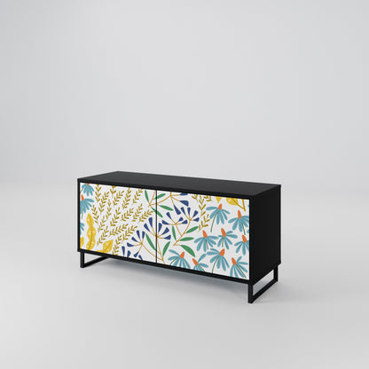 HELLO SPRING Compact 2-Door TV Cabinet