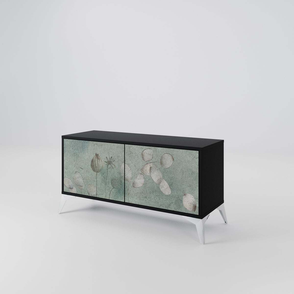 NIGHT LADY Compact 2-Door TV Cabinet