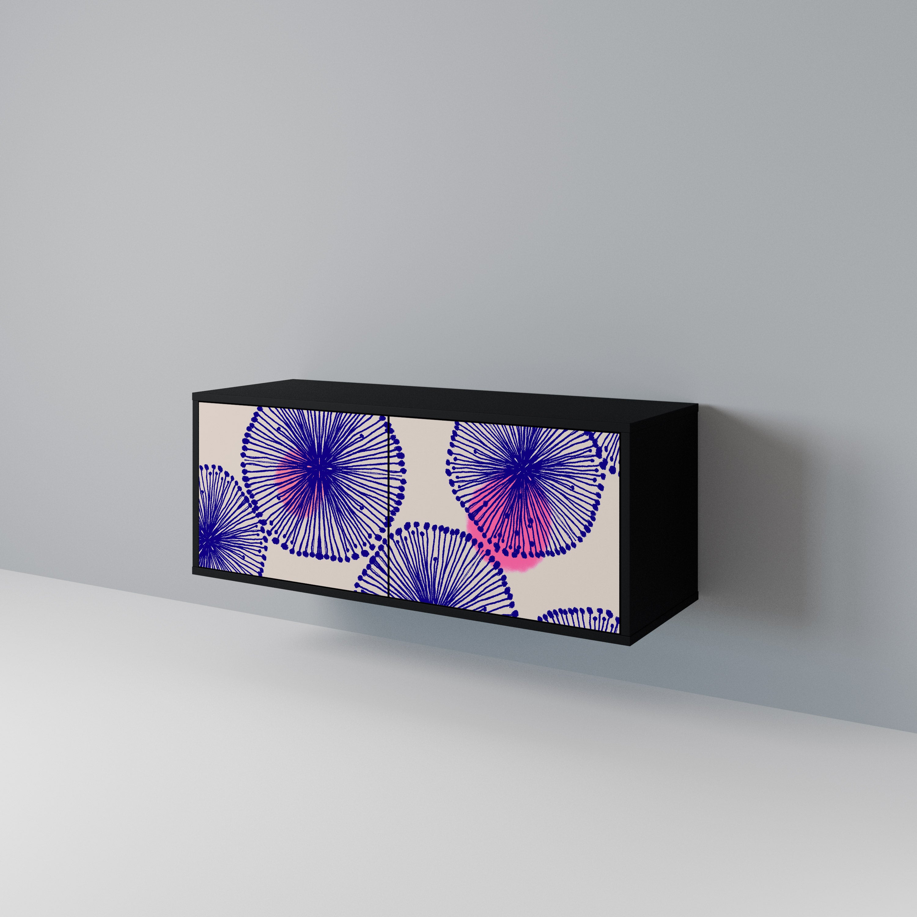 MAGIC NATURE Compact 2-Door TV Cabinet