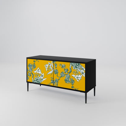 YELLOW CHINOISERIE Συμπαγές έπιπλο τηλεόρασης 2-θυρών
