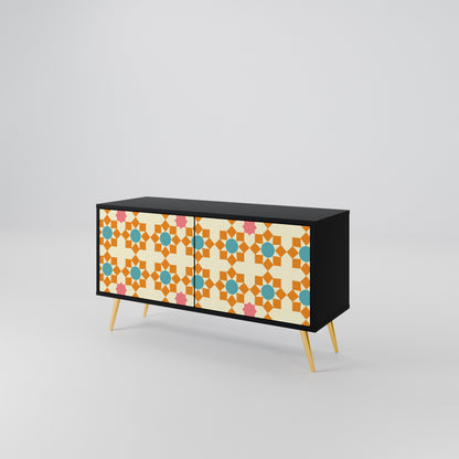 FLORAL DECOR Συμπαγές έπιπλο τηλεόρασης 2-θυρών