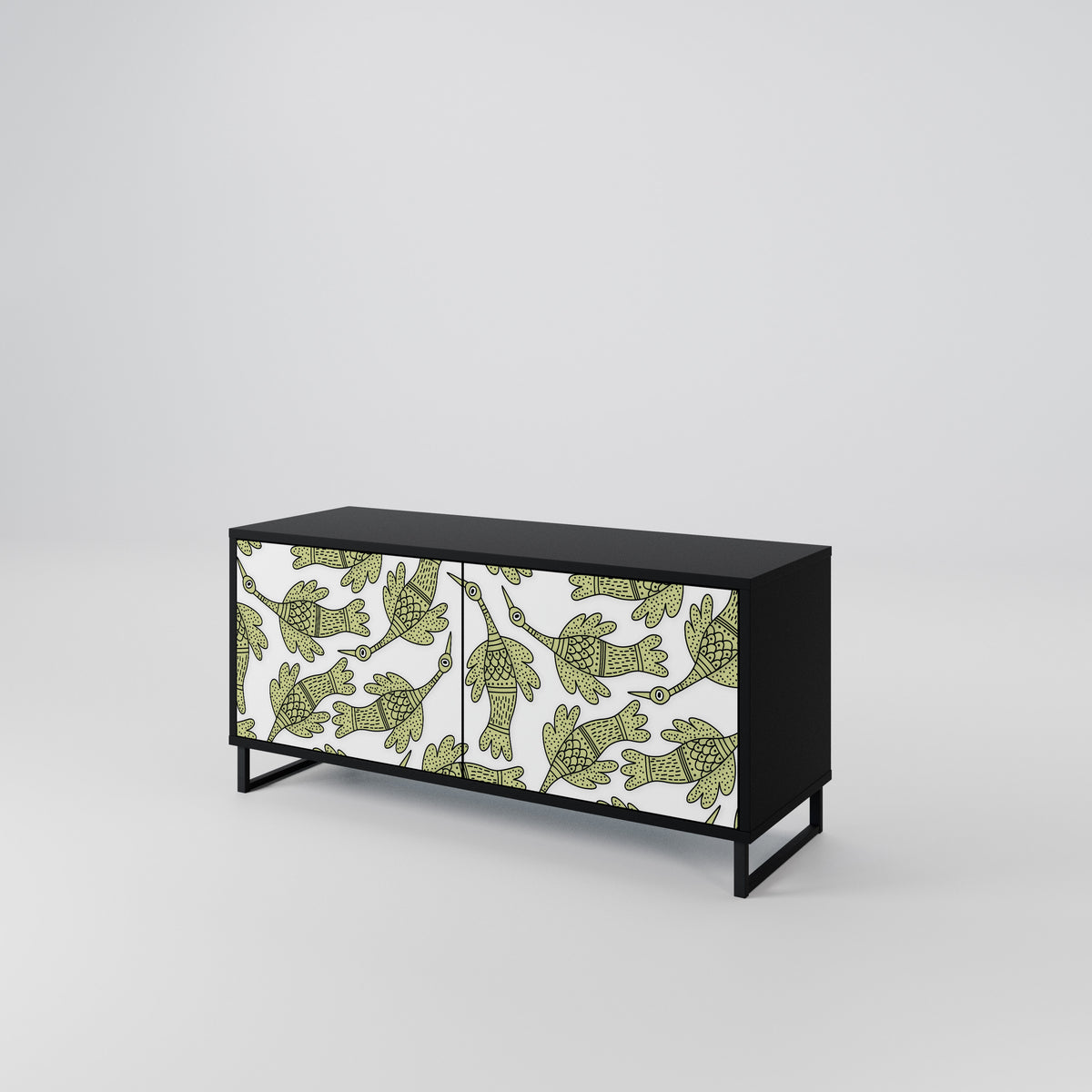 SEEDLING SONGBIRD Compact 2-Door TV Cabinet