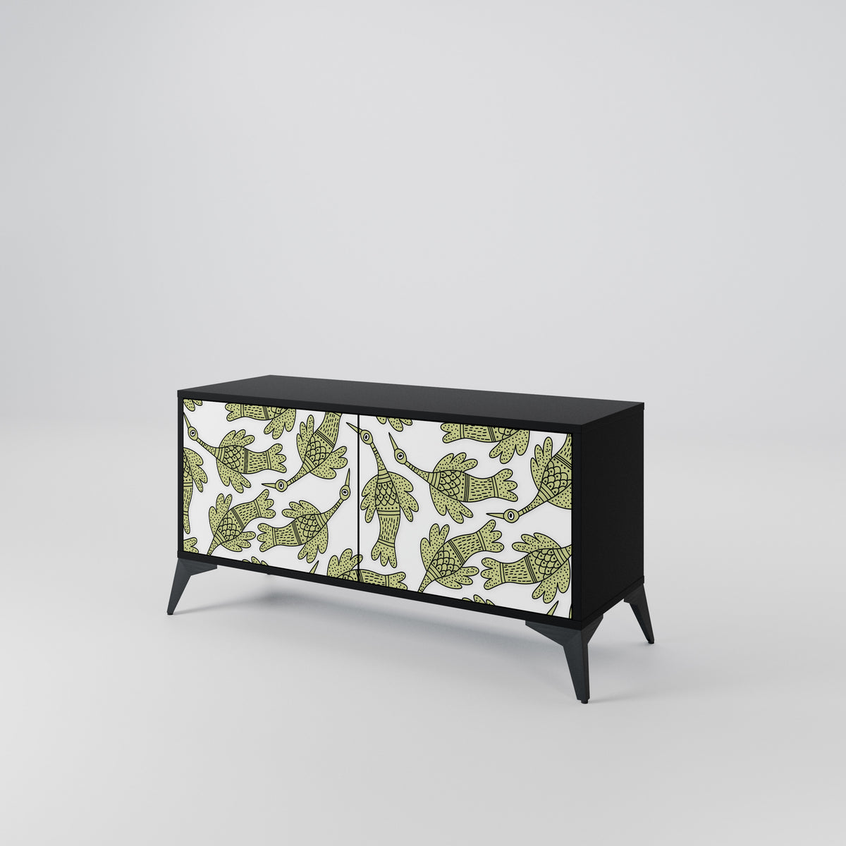 SEEDLING SONGBIRD Compact 2-Door TV Cabinet