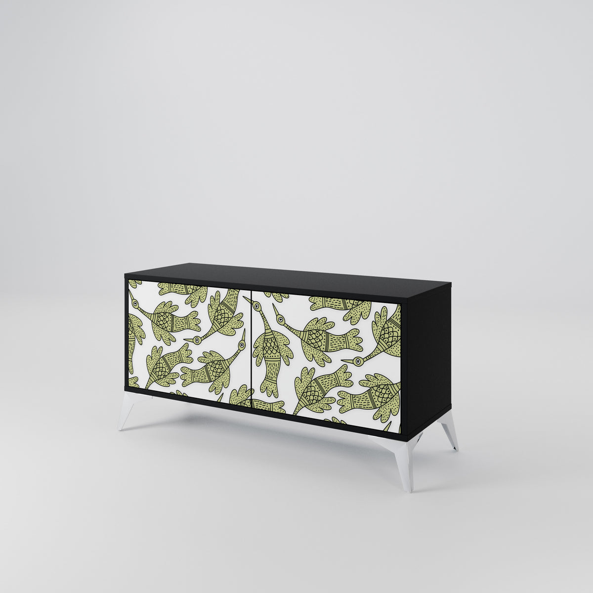 SEEDLING SONGBIRD Compact 2-Door TV Cabinet