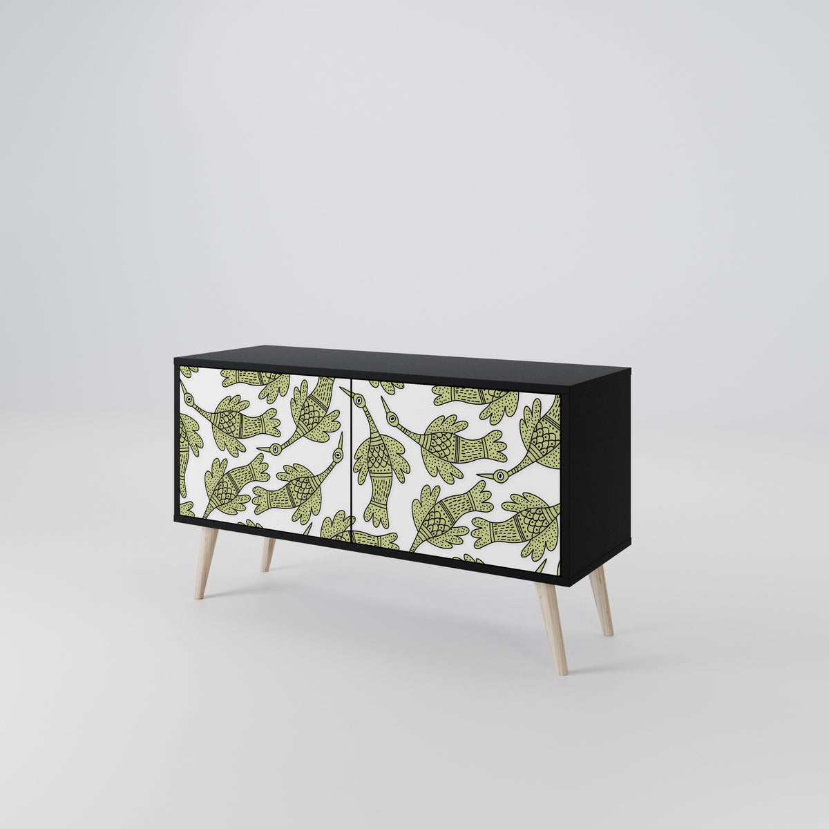 SEEDLING SONGBIRD Compact 2-Door TV Cabinet