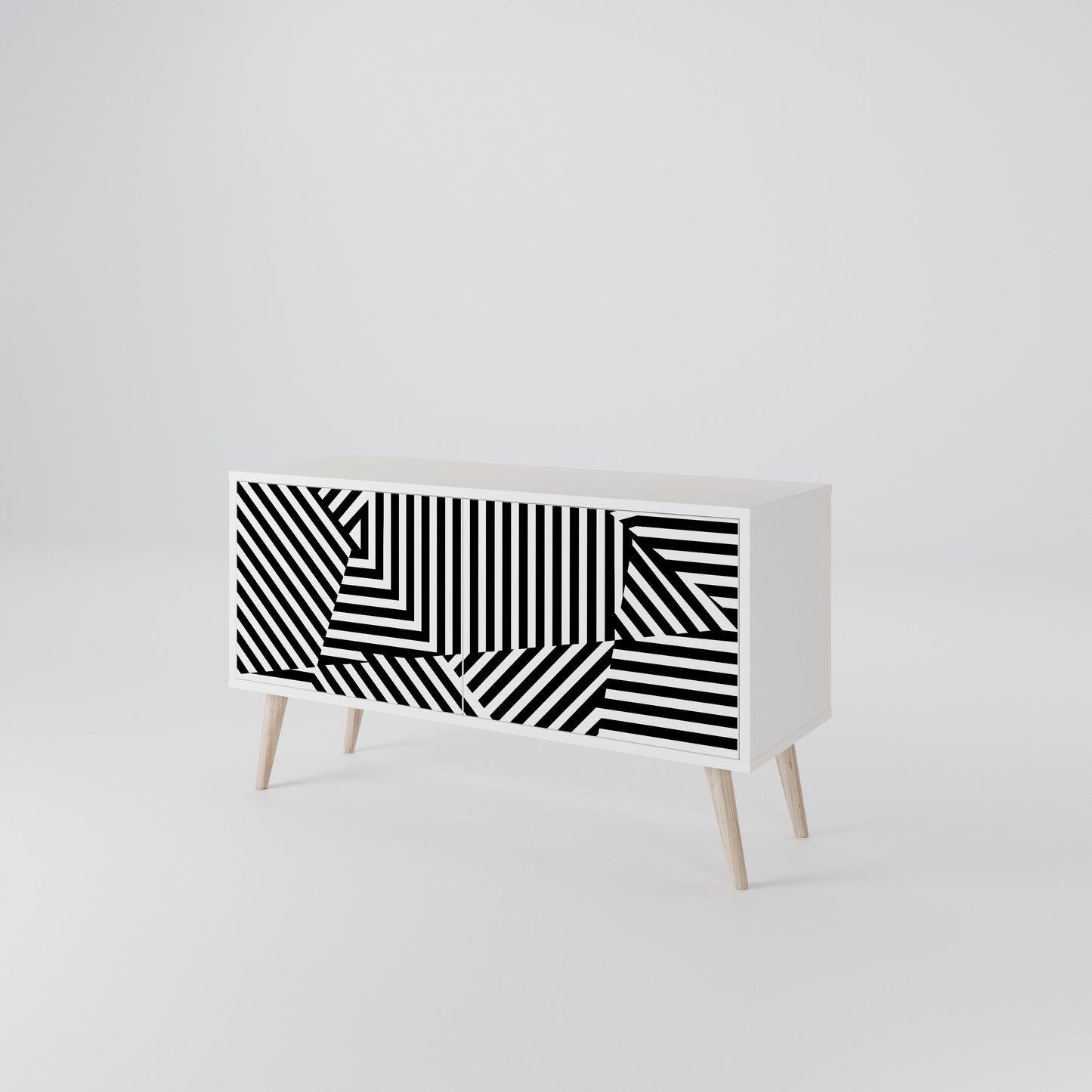 ILLUSIONARY LATTICE Συμπαγές έπιπλο τηλεόρασης 2-θυρών